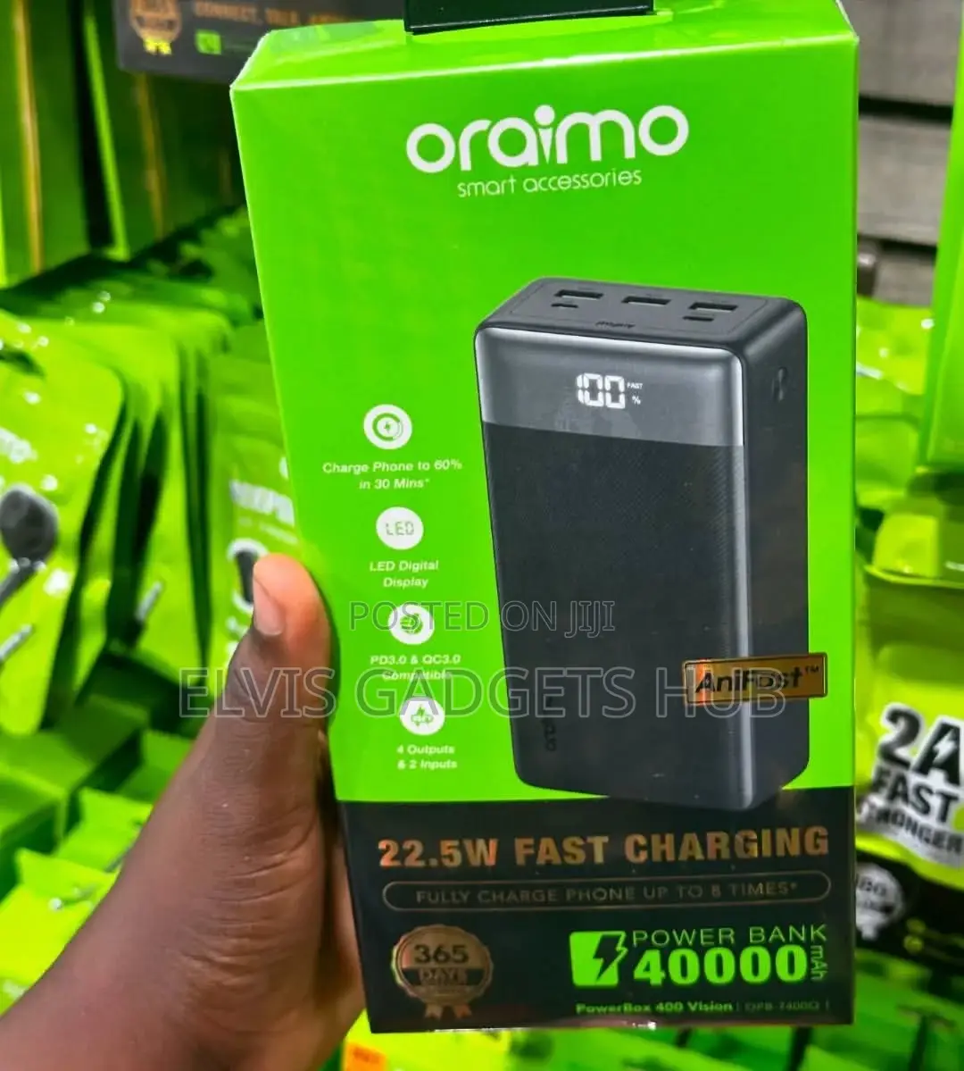Powerbox 400 Vision 40000mah 22.5W Power Bank