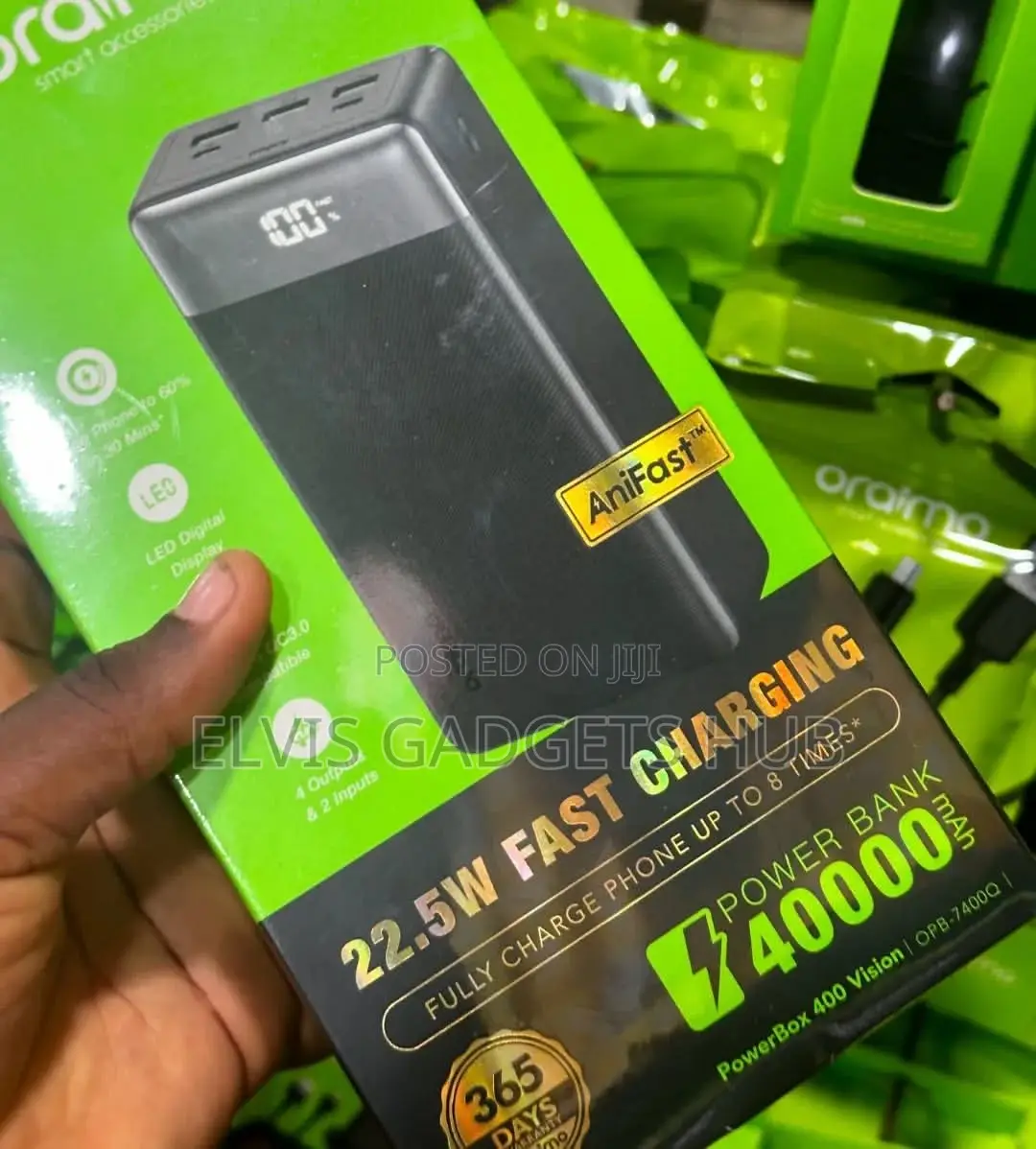Powerbox 400 Vision 40000mah 22.5W Power Bank