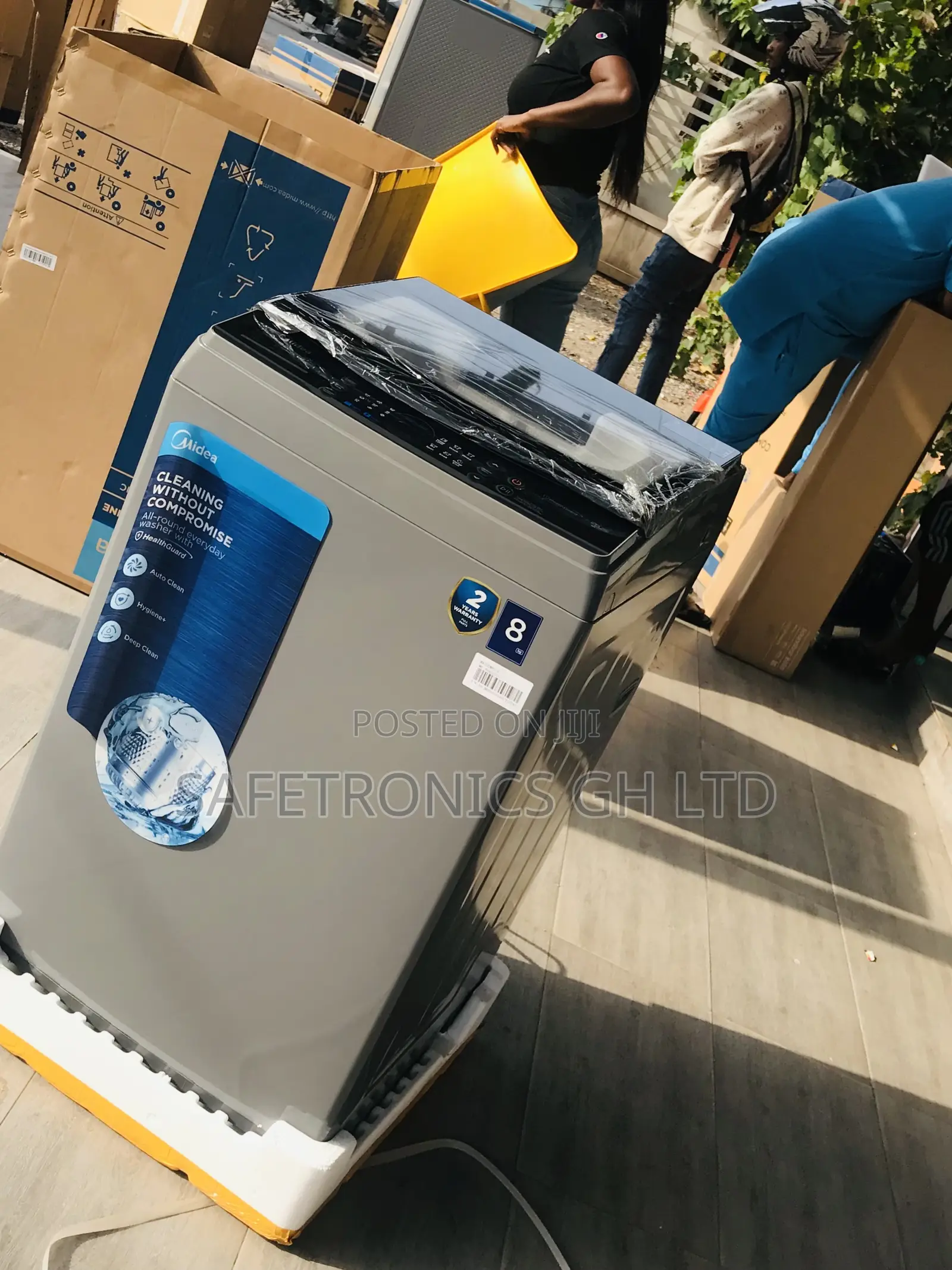 Choose Original 8kg Topload Fullauto Midea Washer