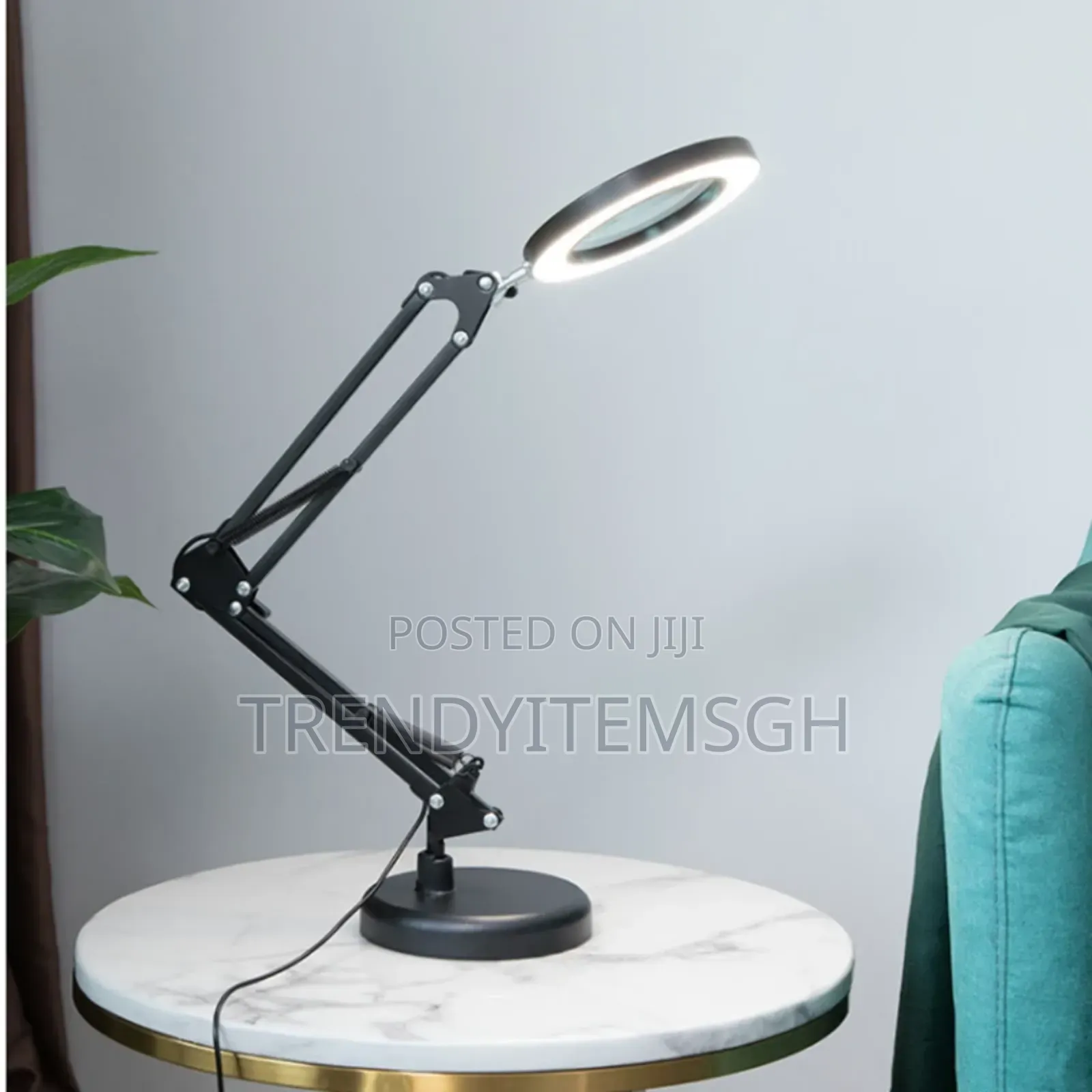 3 Colour Temperature Led Magnifier Table Study Lamp