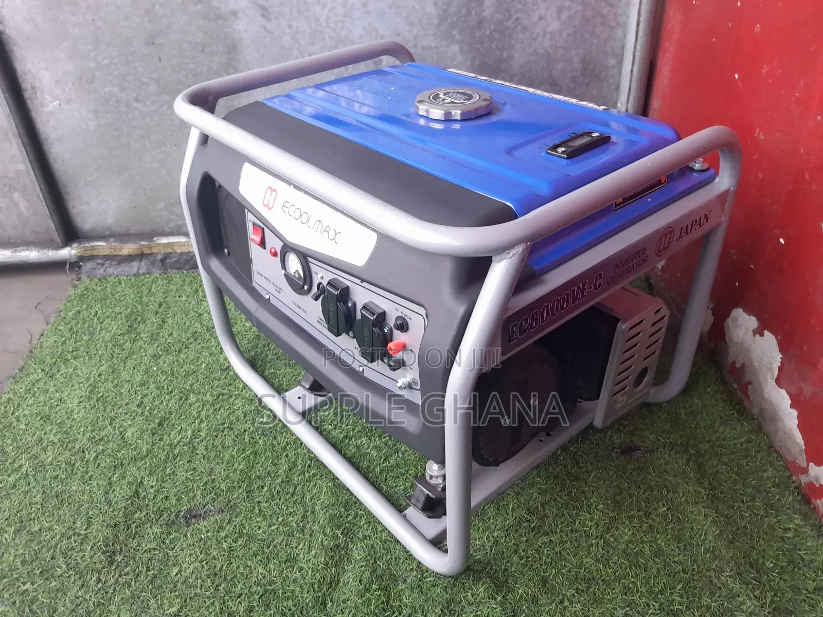 Alpha 7kva Geneset Ecoolmax Generator 8000w-7kva Petrol
