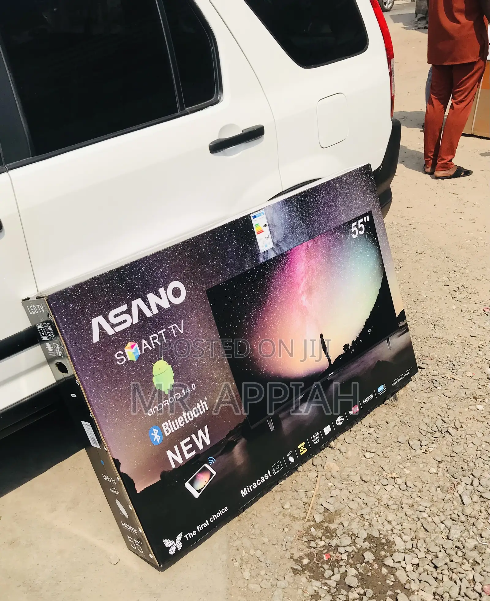 Upgrade Your Tv ExperienceWith Asano 55” Smart Screen Tv