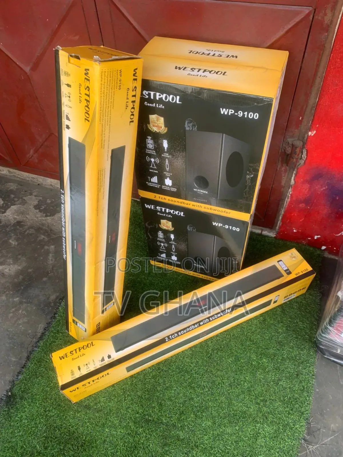 Super Quality Westpool Soundbar Woofer 2.1 Soundbar WP-9100