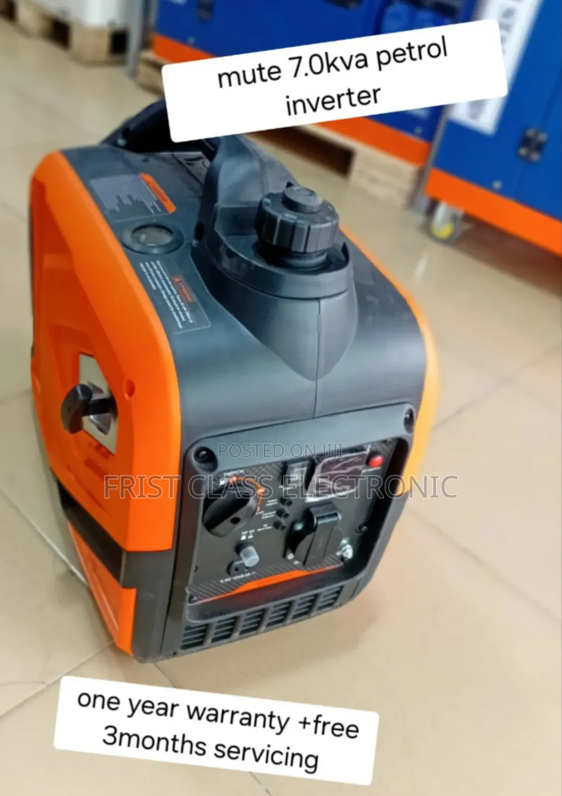 Supper Efficient 7.0kva Petrol Genset Very Silent.
