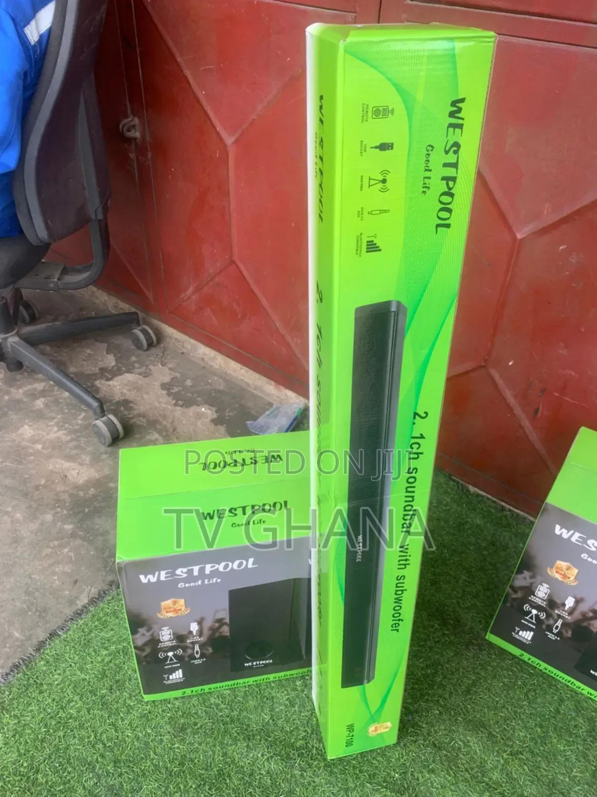 Westpool Soundbar With Subwoofer 2.1ch Soundbar Super Strong