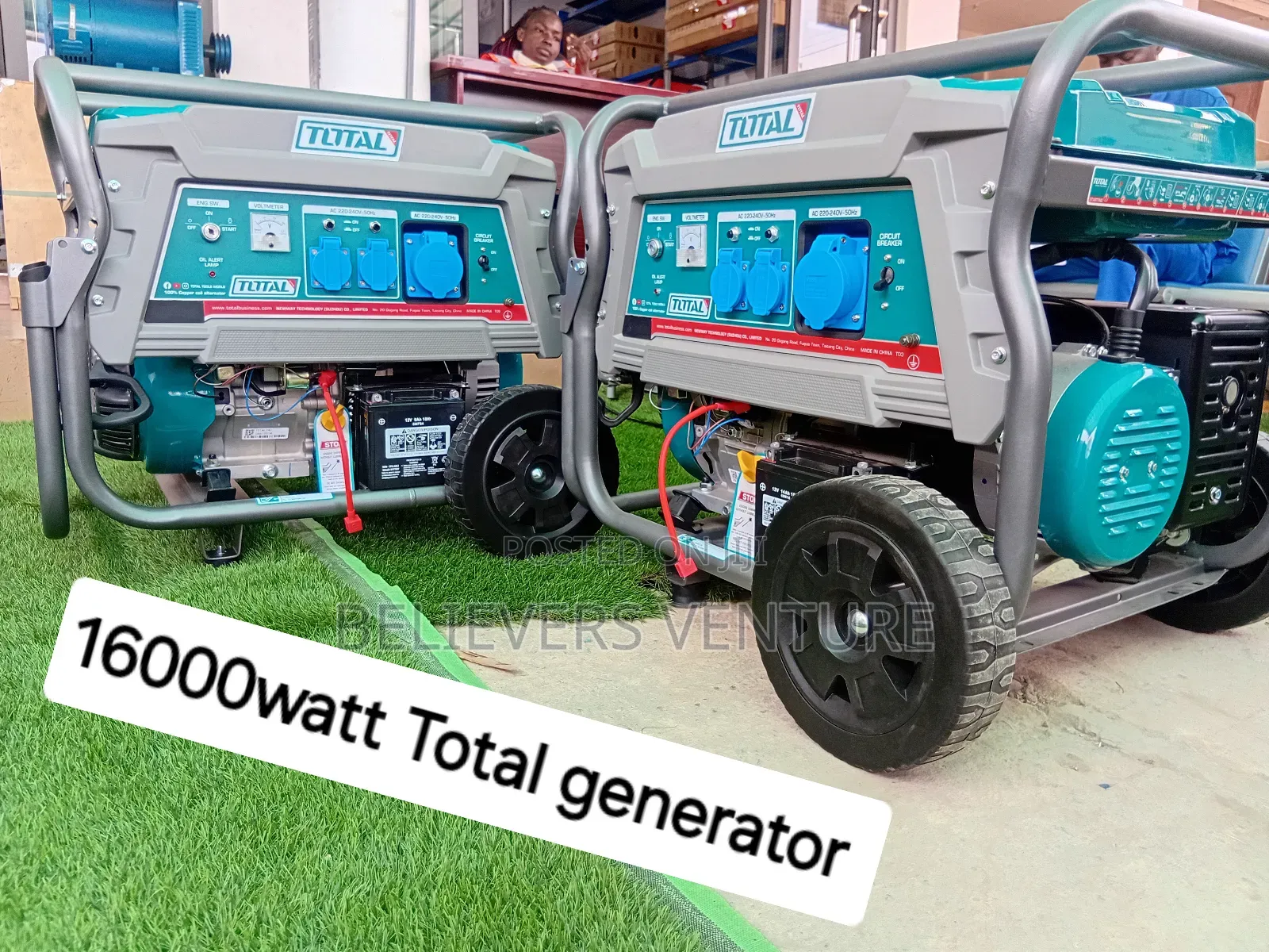 16000watt Total Generator Keystart Generator Very Energetic