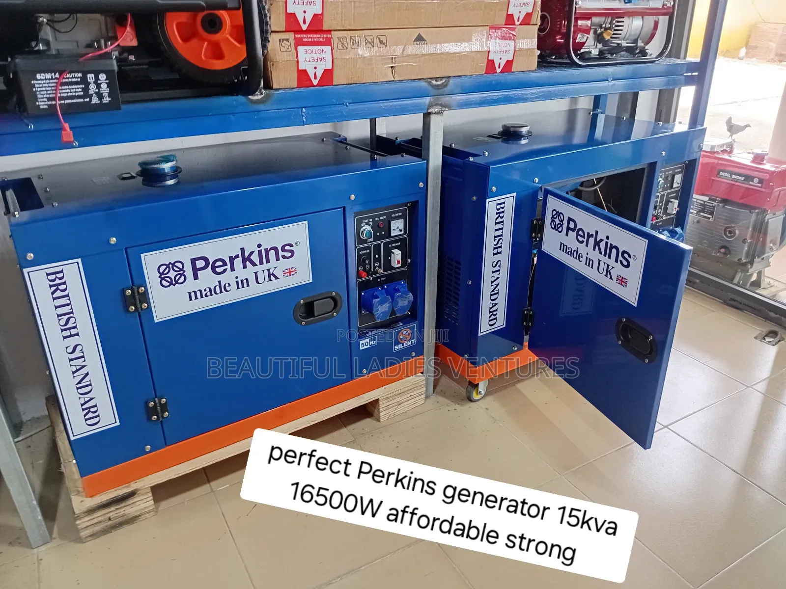 Systematic Quality Generator Perkins 15kva 16500W 15kva