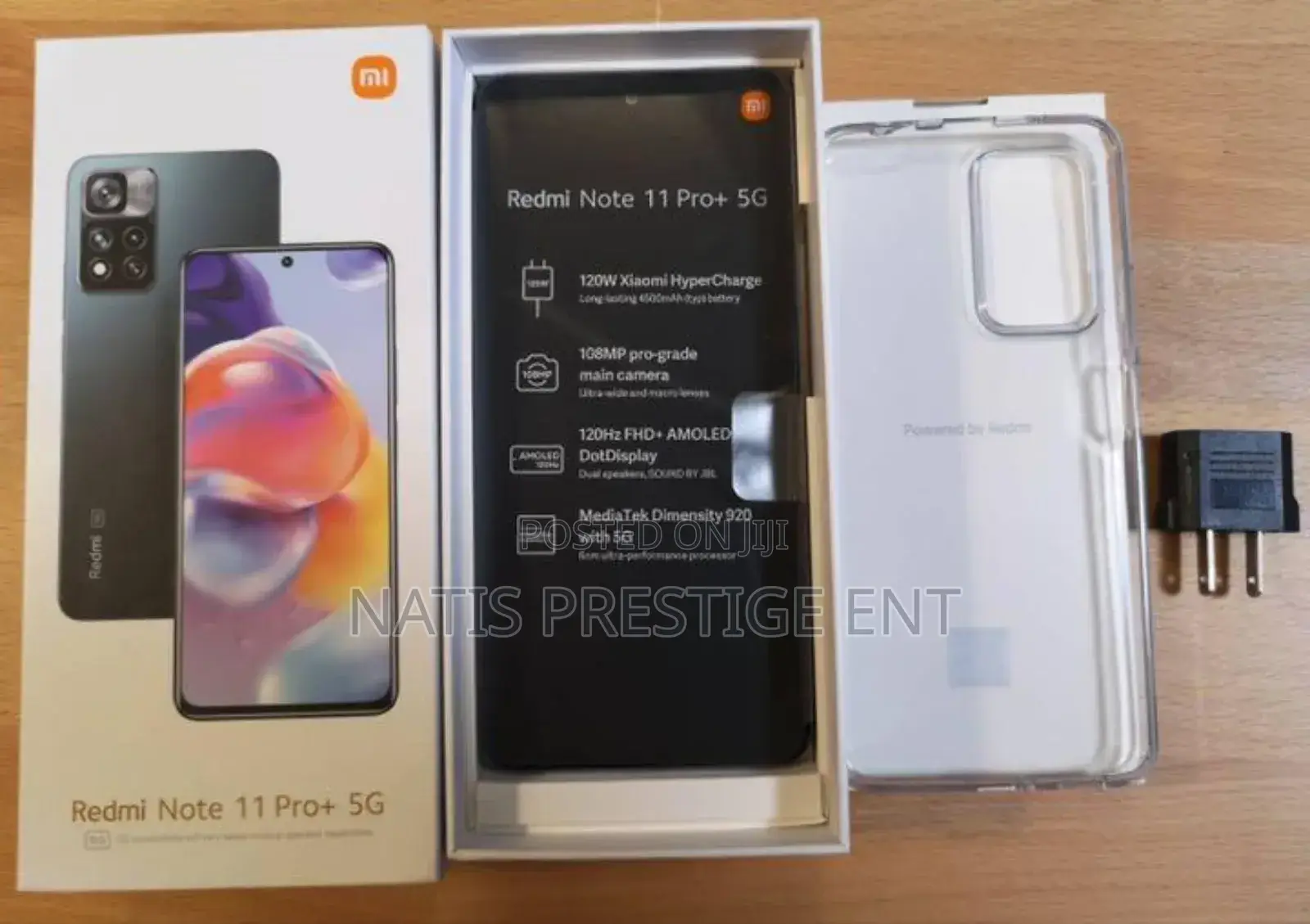 New Xiaomi Redmi Note 11 Pro+ 5G 256 GB Black