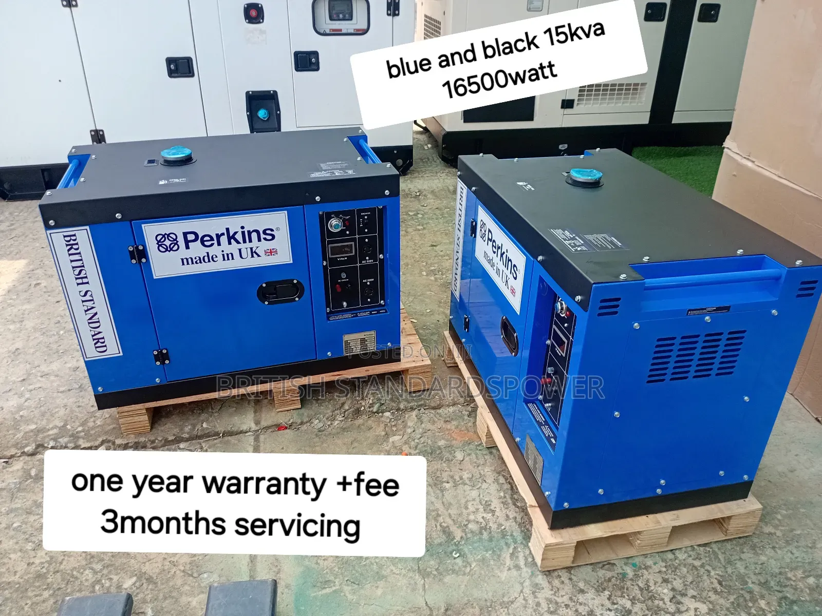 Stronger Power Generator 15kva 16500watt Diesel Engine