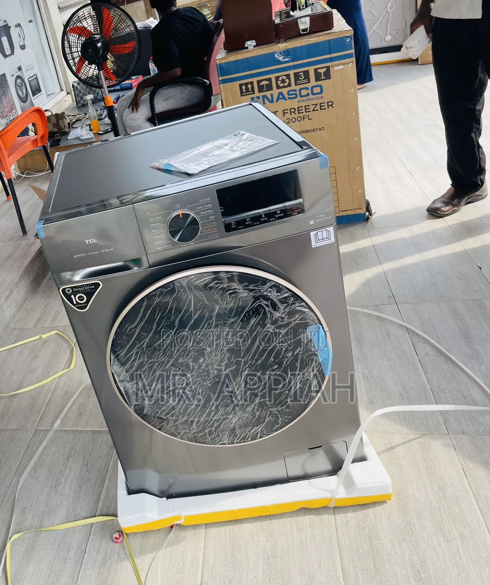 Buy Original TCL 11kg Front LoadWashing Machine(Fully Auto)