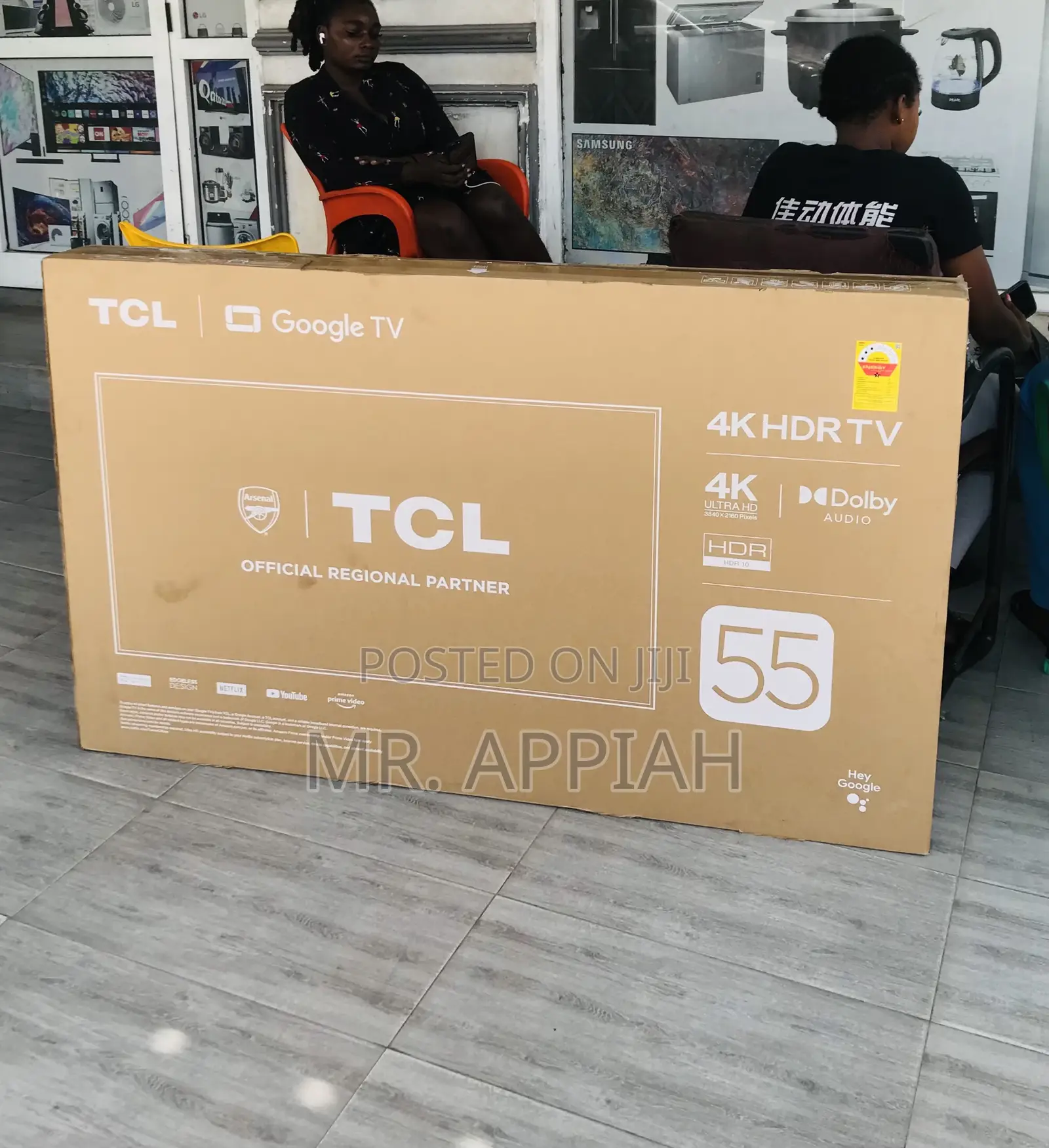 Quality TCL 55P755 55 Inch HDR Smart Screen Television.