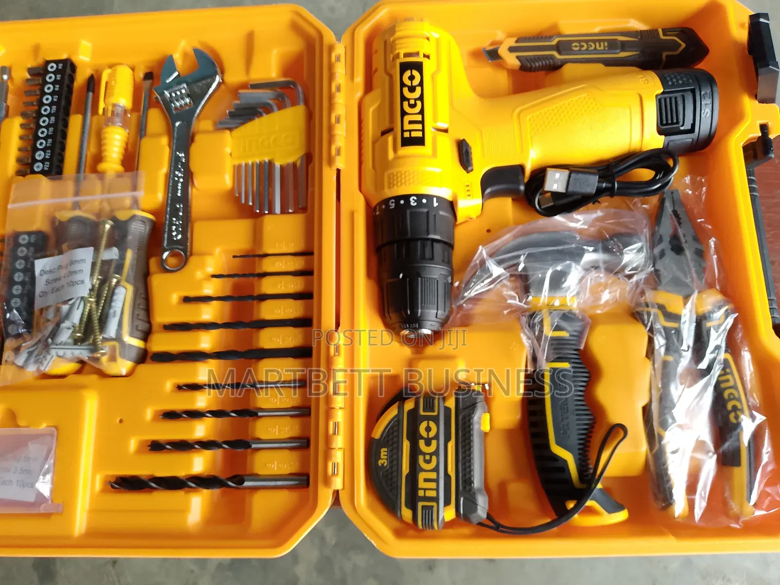 Cordless Drill 89pieces Tool Set