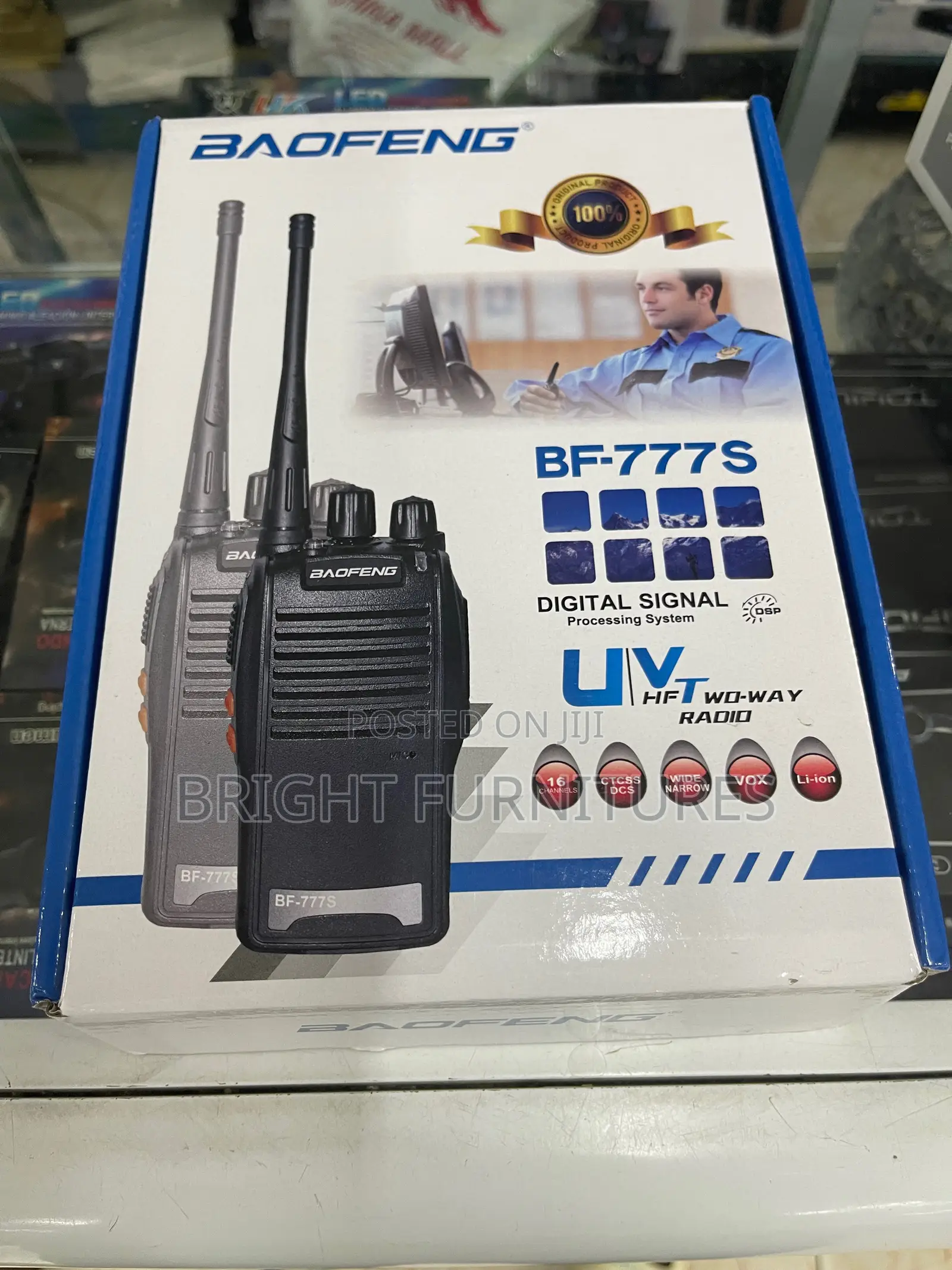 Original Best Long Range Boafeng Bf-777s Walkie Talkie