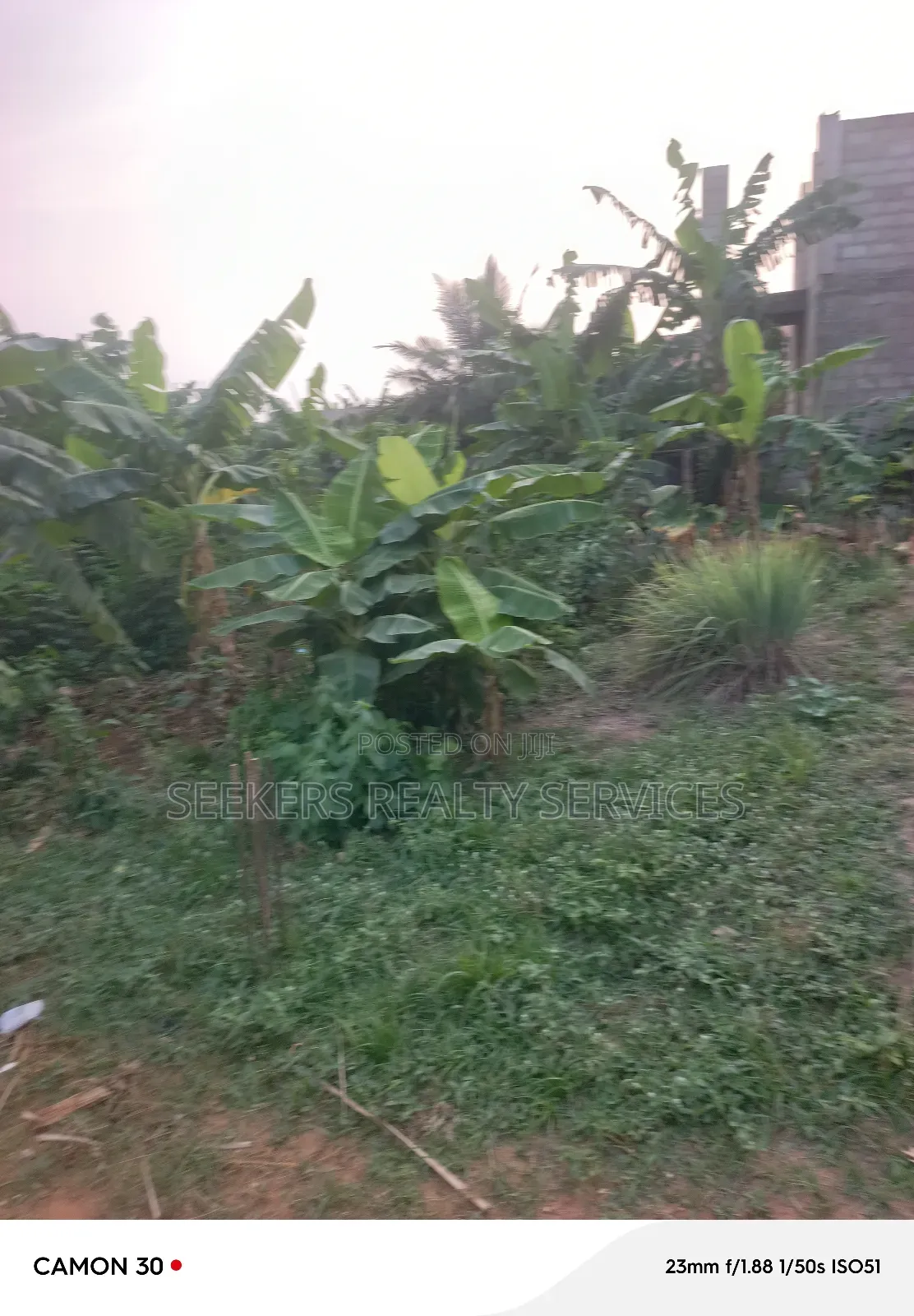 Uncompleted Building on Half Plot of Land for Sale Abokobi