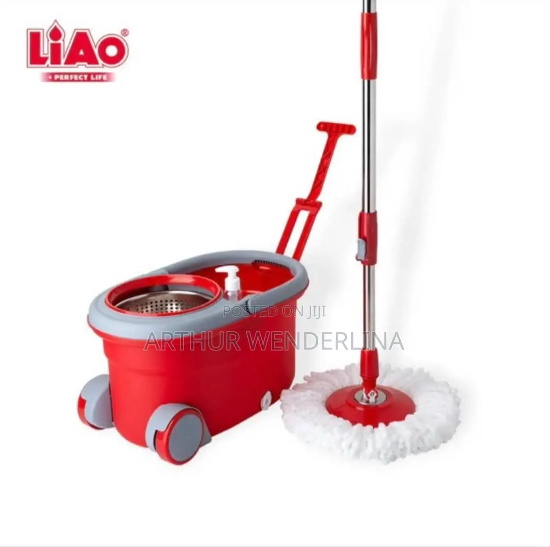 LIAO - Deluxe Tornado Mop With Wheels