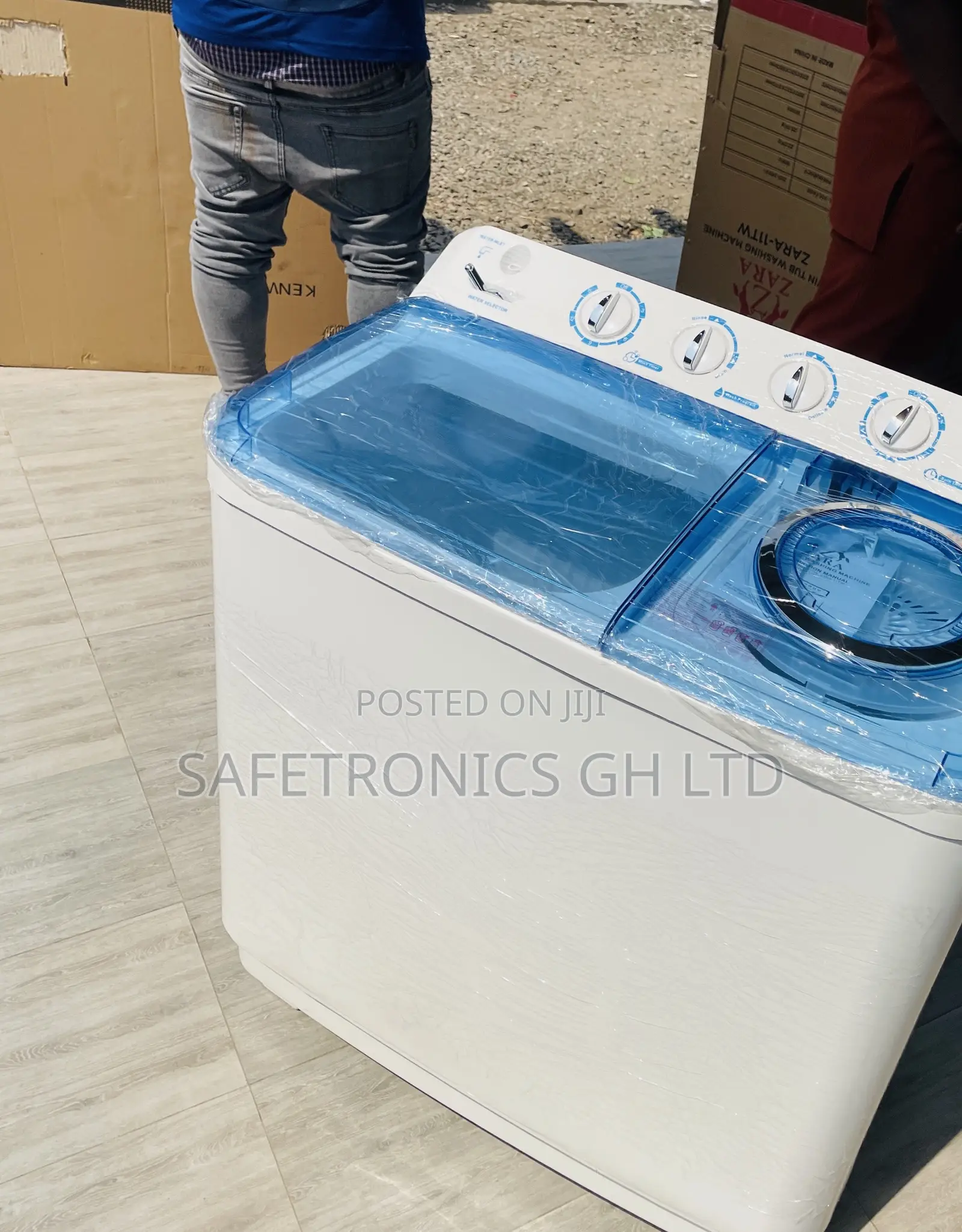 Choose 11kg Aqua Zara Semiauto Topload Washer