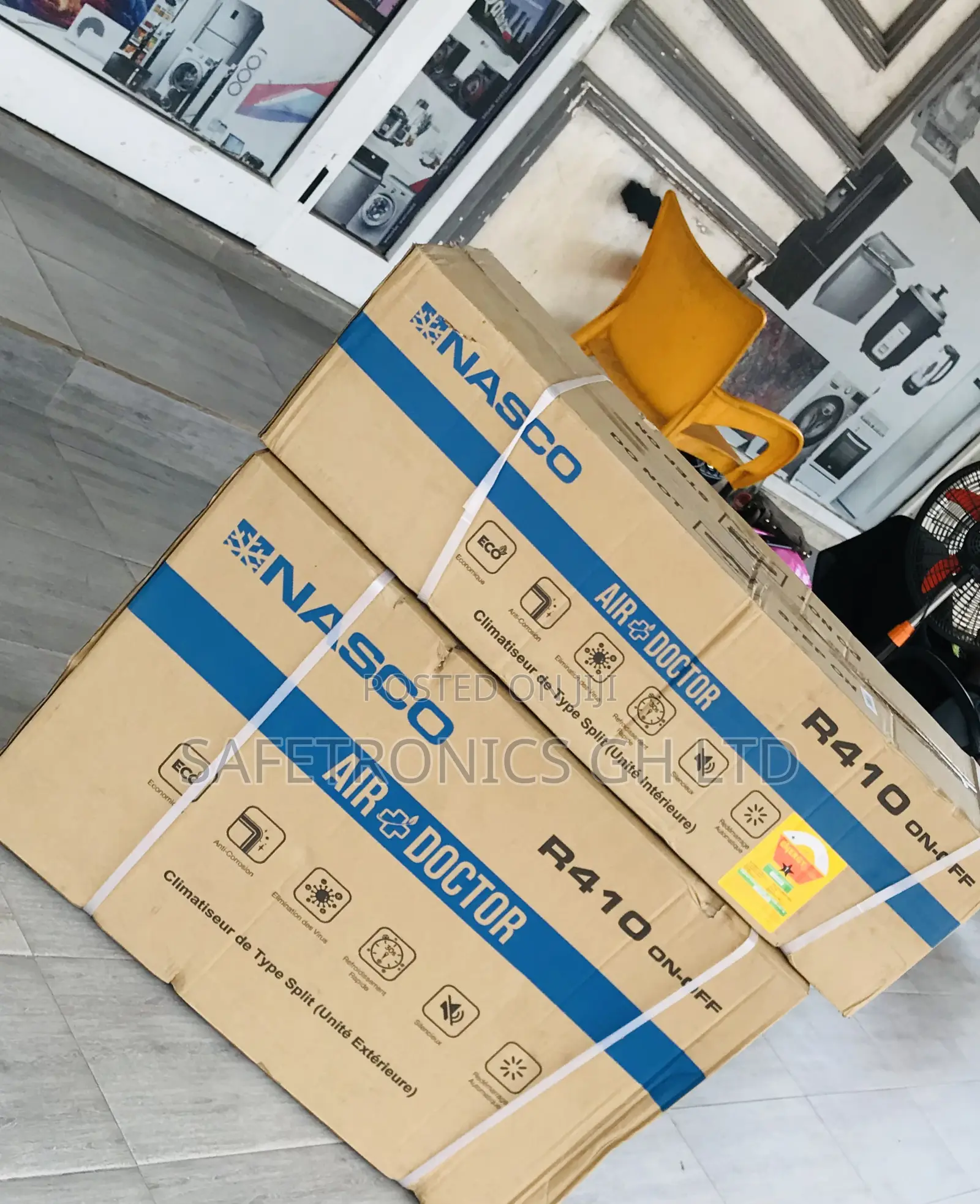 Brand New Air Doctor 2.0 HP Split R410 White Nasco AC