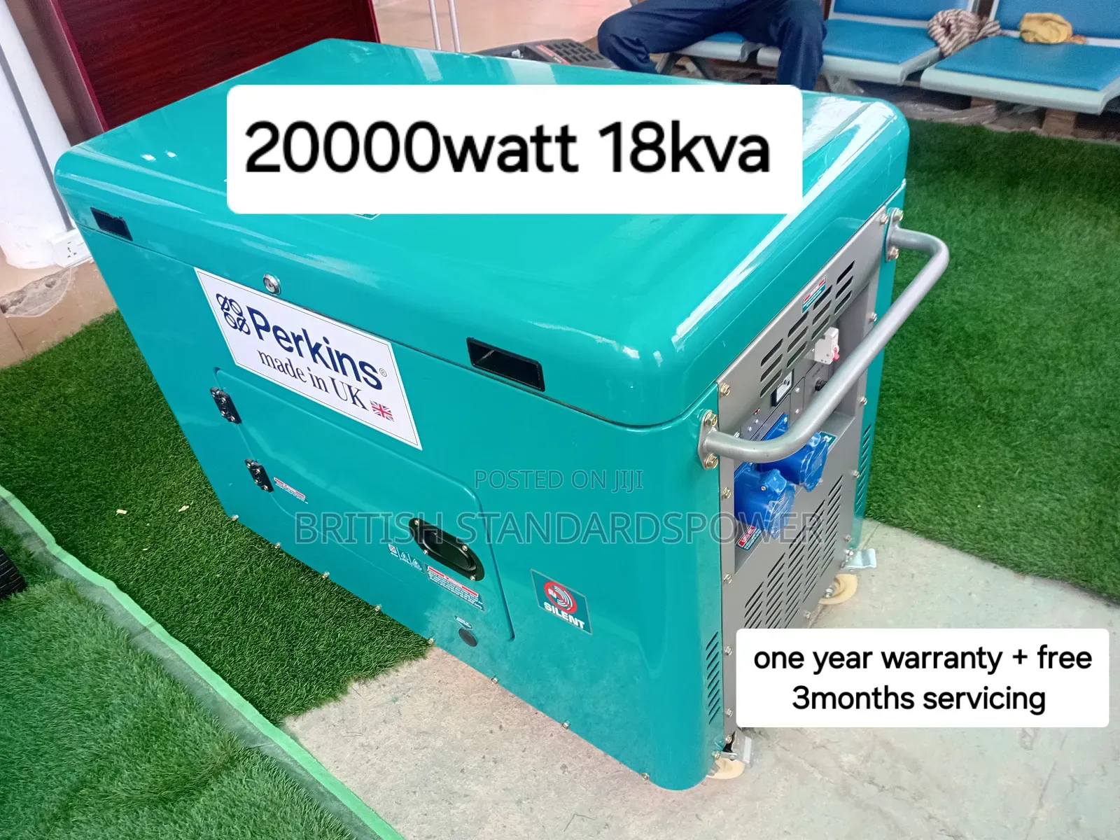 Air Cooling 18kva 20000watt Perkins Diesel Silent