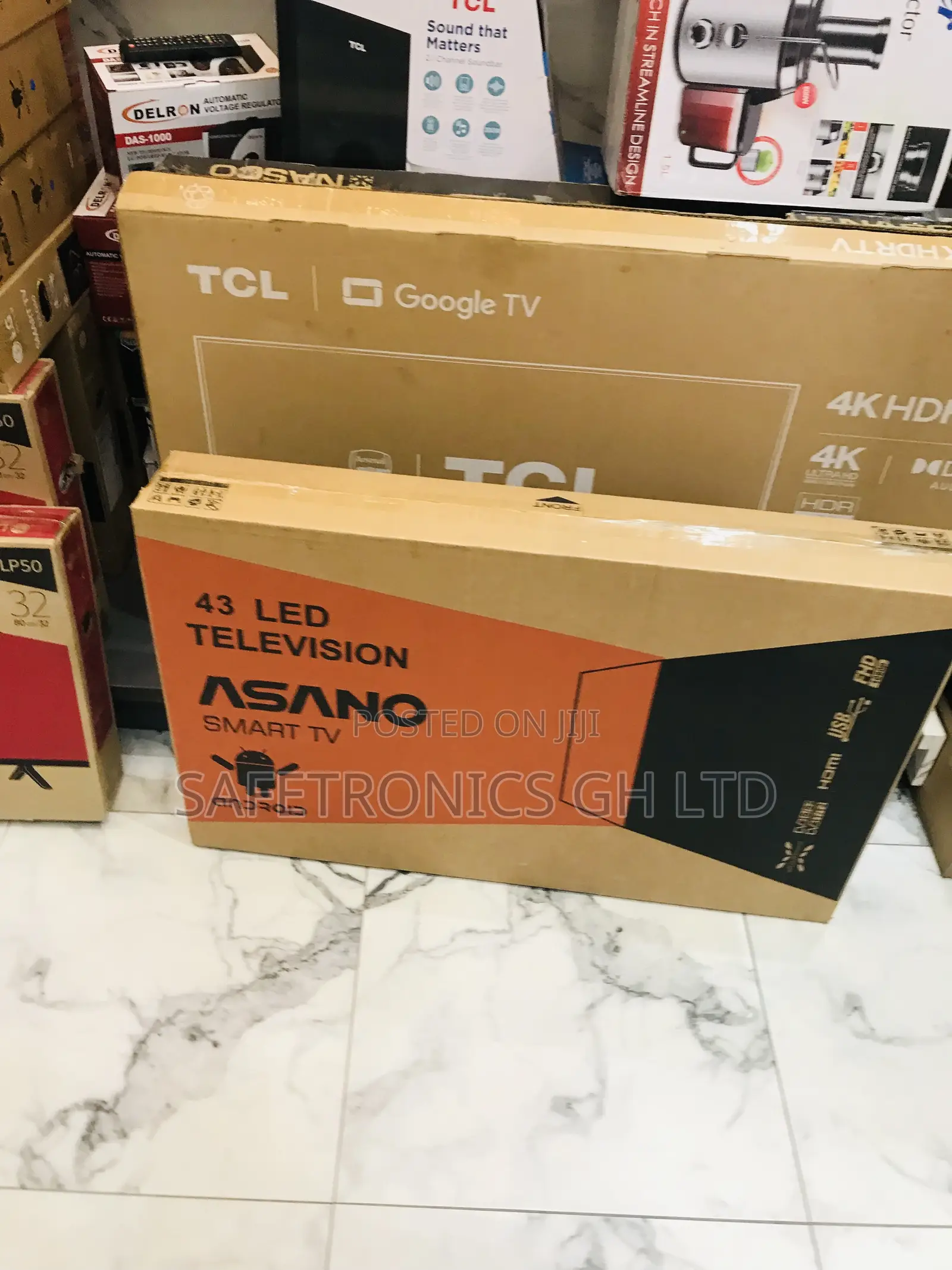 Android Smartscreen 43 Inch Asano HDMI Led Tv