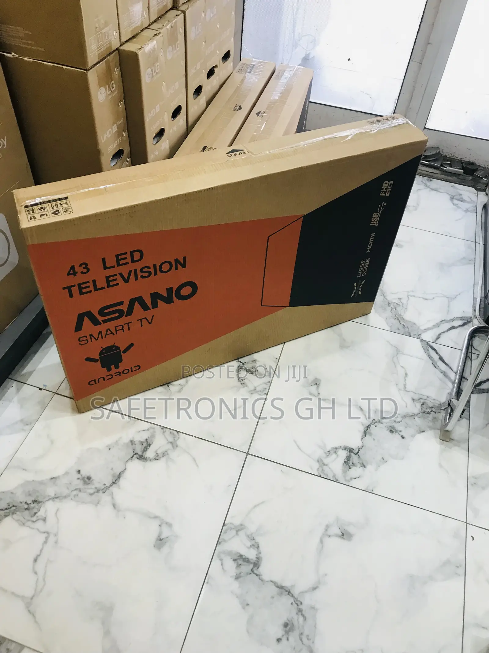 Order HDMI Asano 43 Inch Smartscreen Led Android Tv