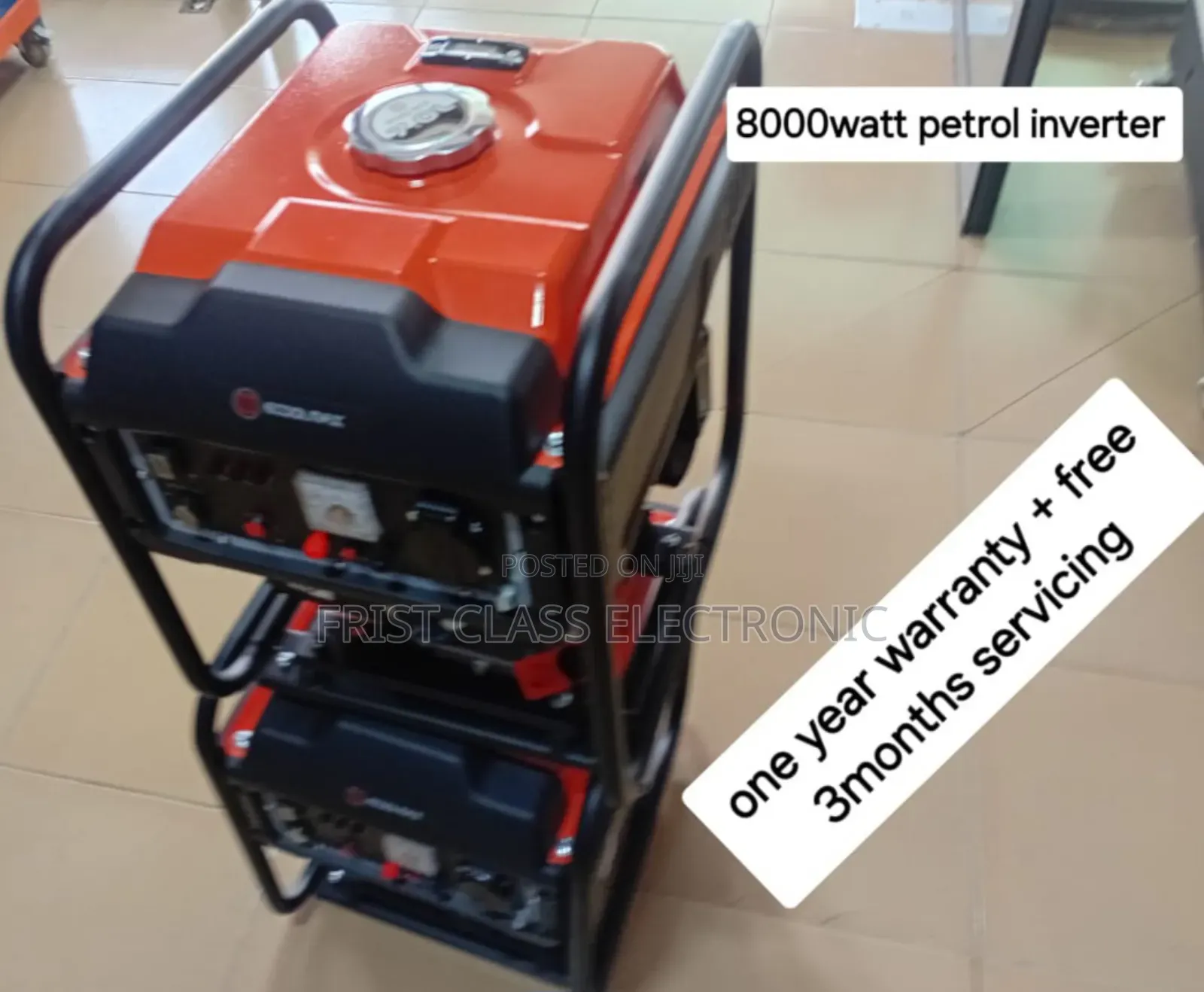 Powerful and Reliable Standby 7.0kva Petrol Power Unit