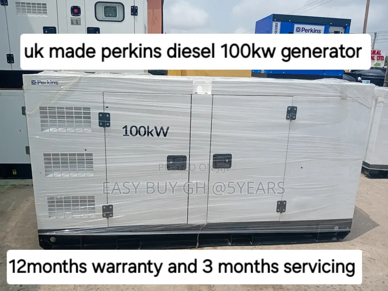 Stupendous 100kw Diesel Generator Silent Perkins 100kw Uk