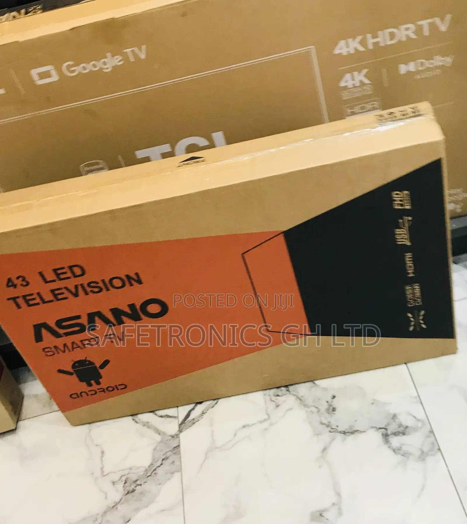 Unique 43 Inch Smartscreen Led Asano Full HD Tv