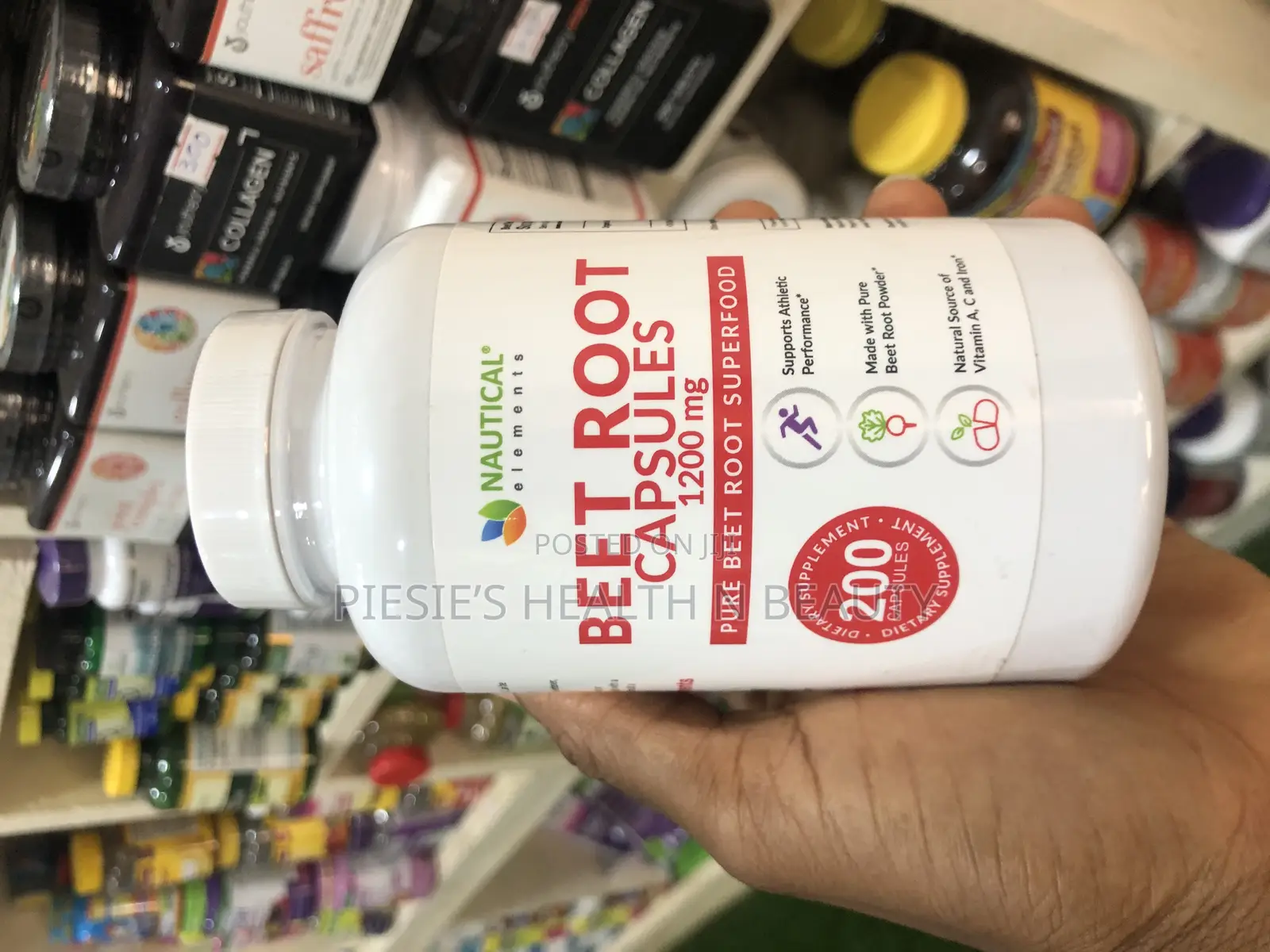 Nautical Elements Beet Root Capsule