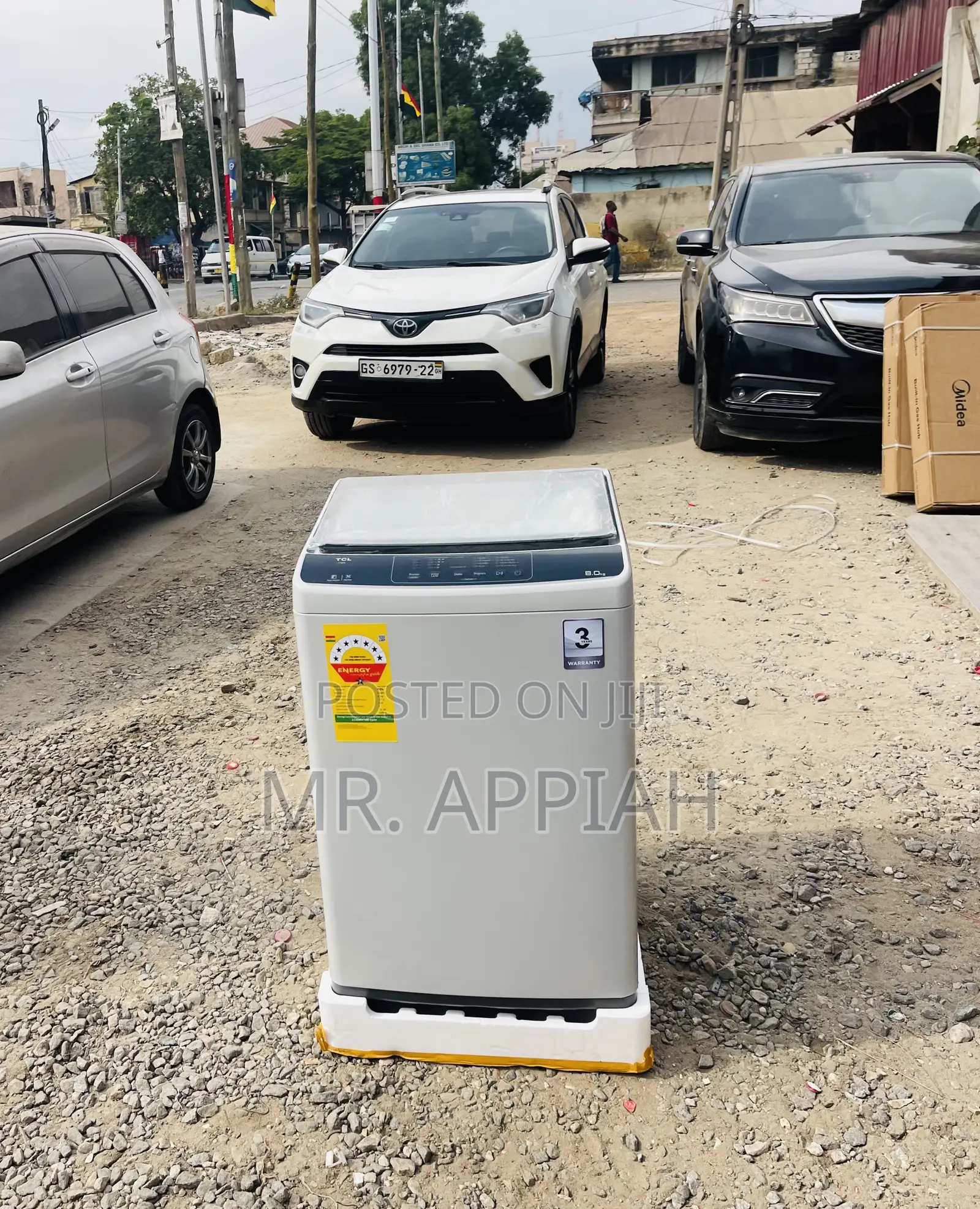 Fantastic TCL 8kg Fully Automatic Electric Washing Machine.