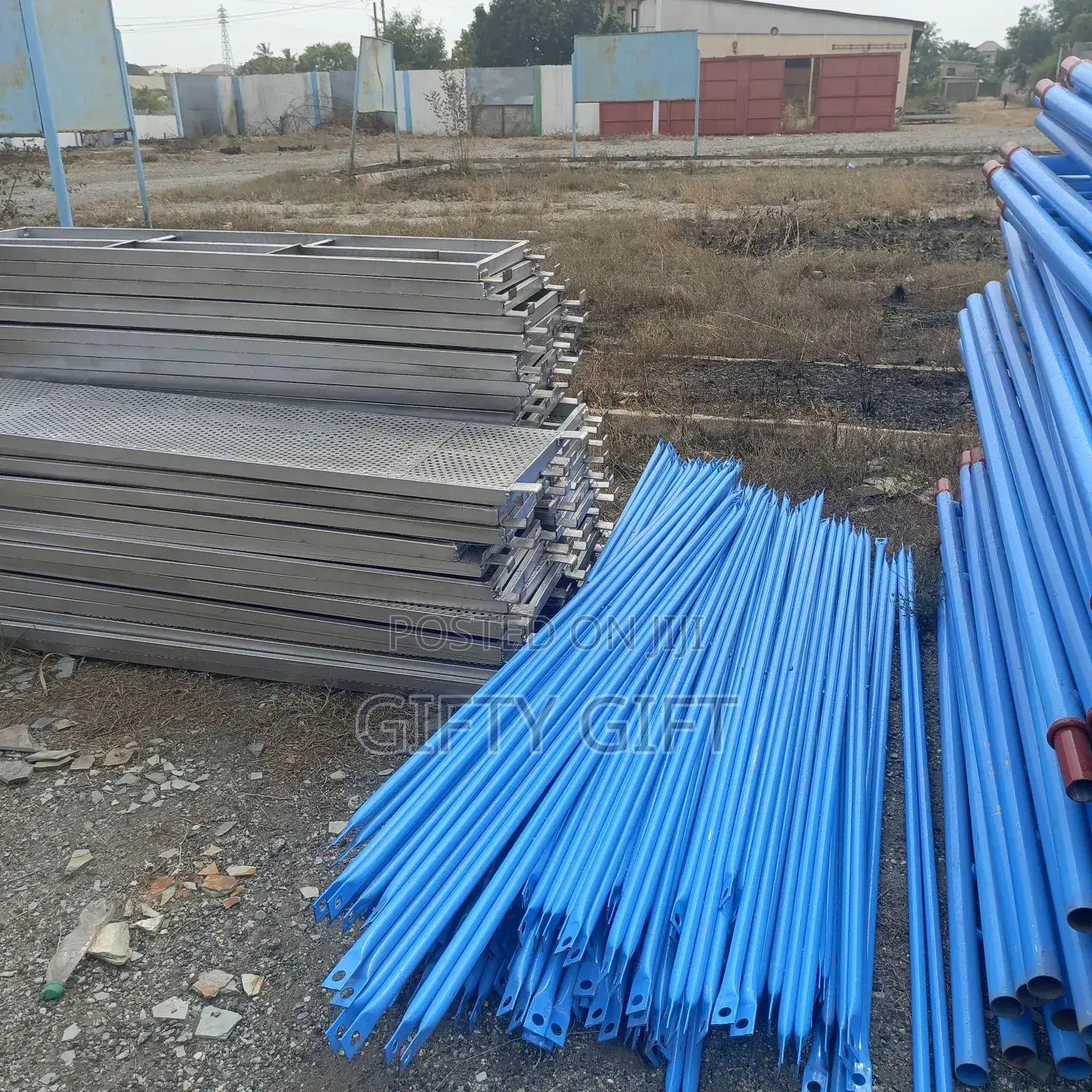 Local Blue Scaffolds 6ft by 6ft