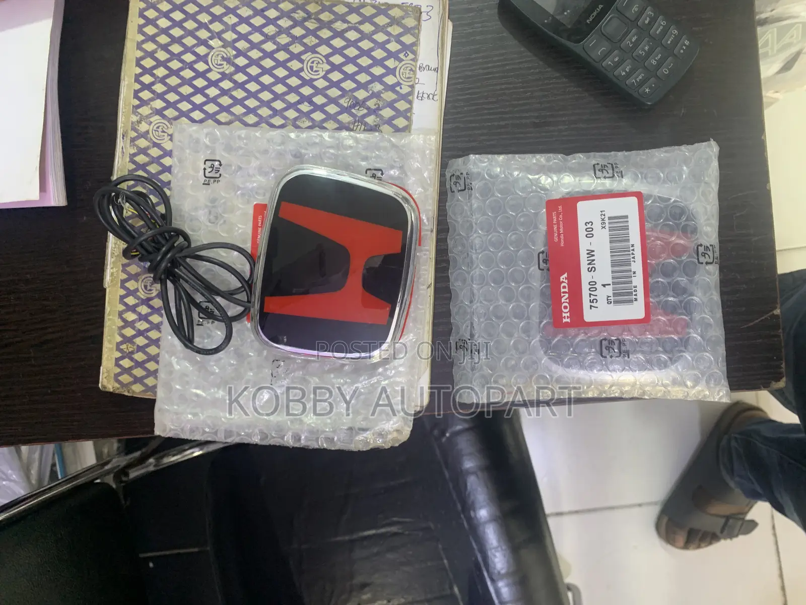 Honda Led Crown Logo Emblem