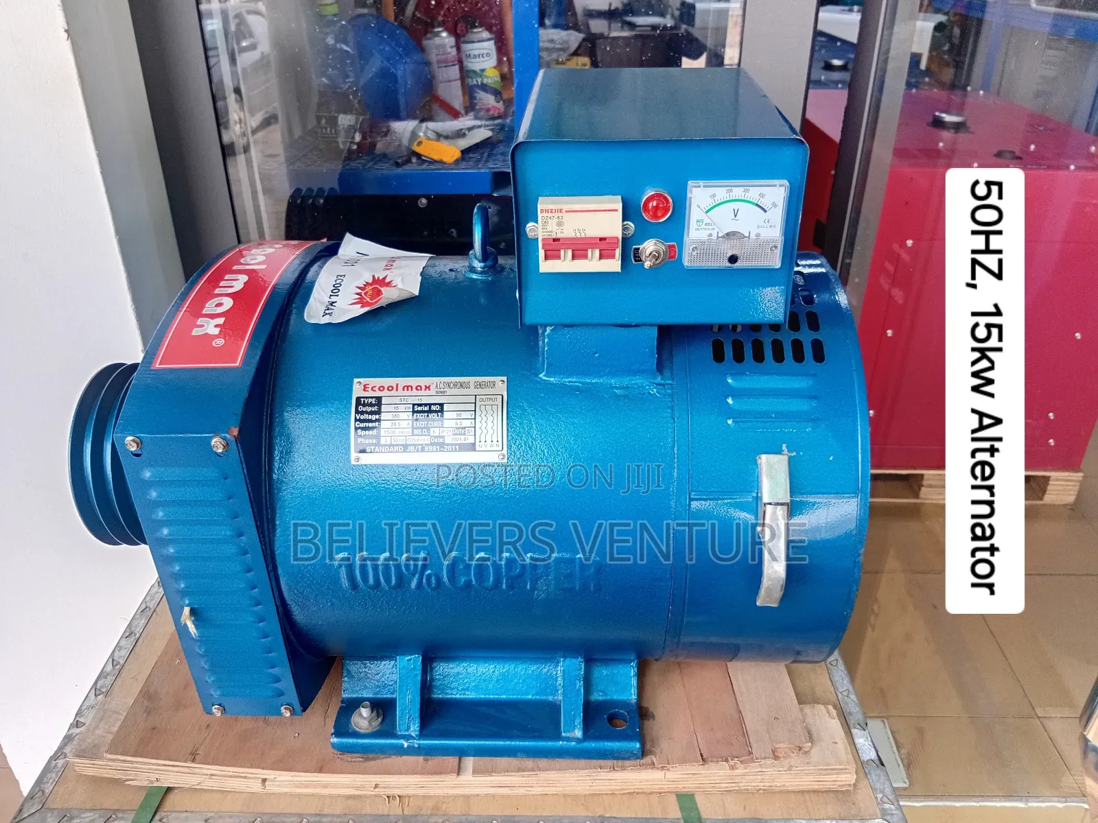 Strong 15kw Alternator Reliable 380V