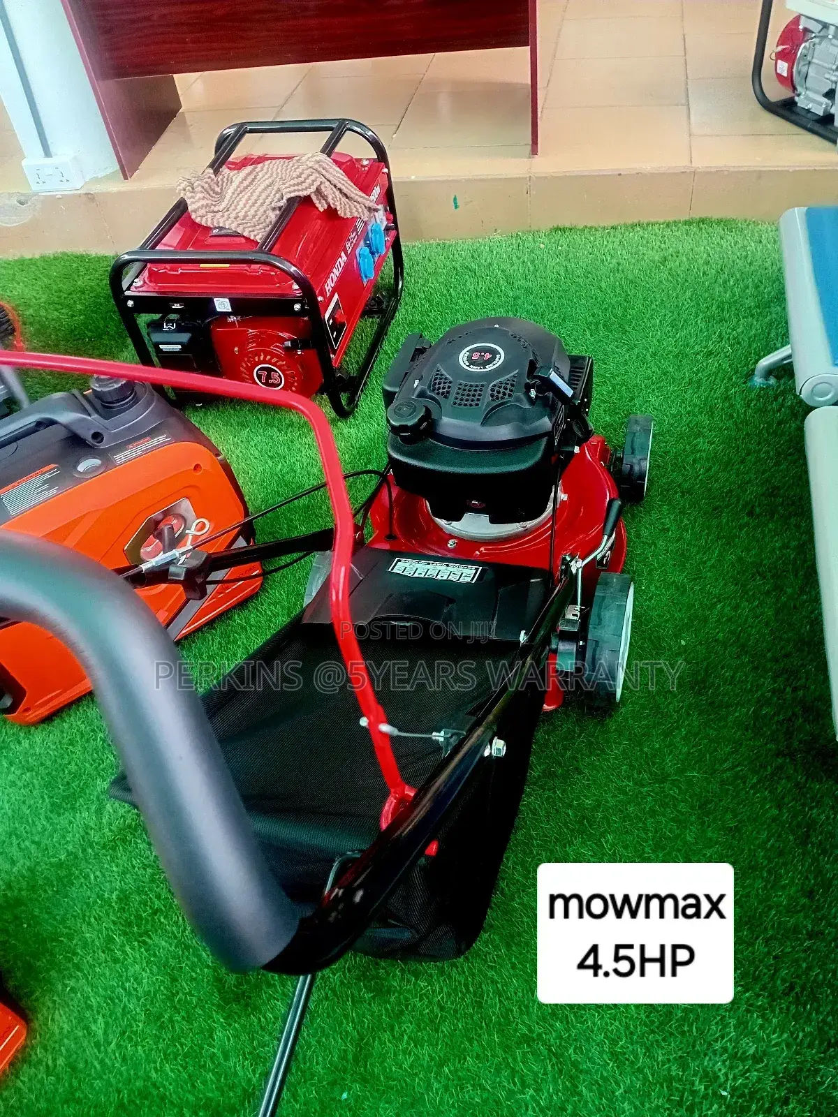 Mowmax Gasoline 4.5HP Ecoolmax Pertol Mower Japan Model Made