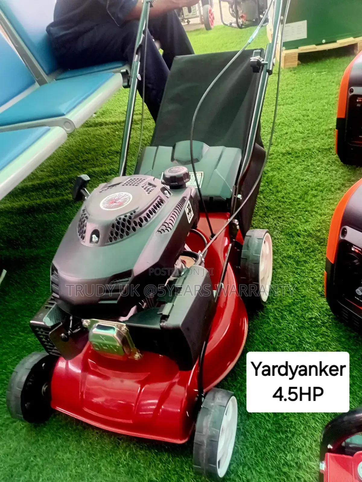 Yards Yanker 4.5HP Pertrol Ecoolmax Gasoline Mower Japan Mad