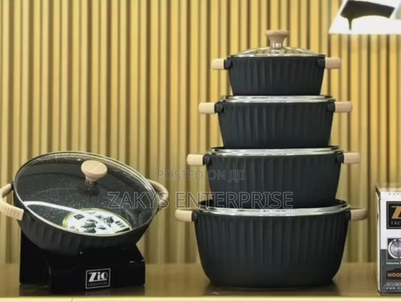 High Quality Granite Momco Cookware Set 10pcs