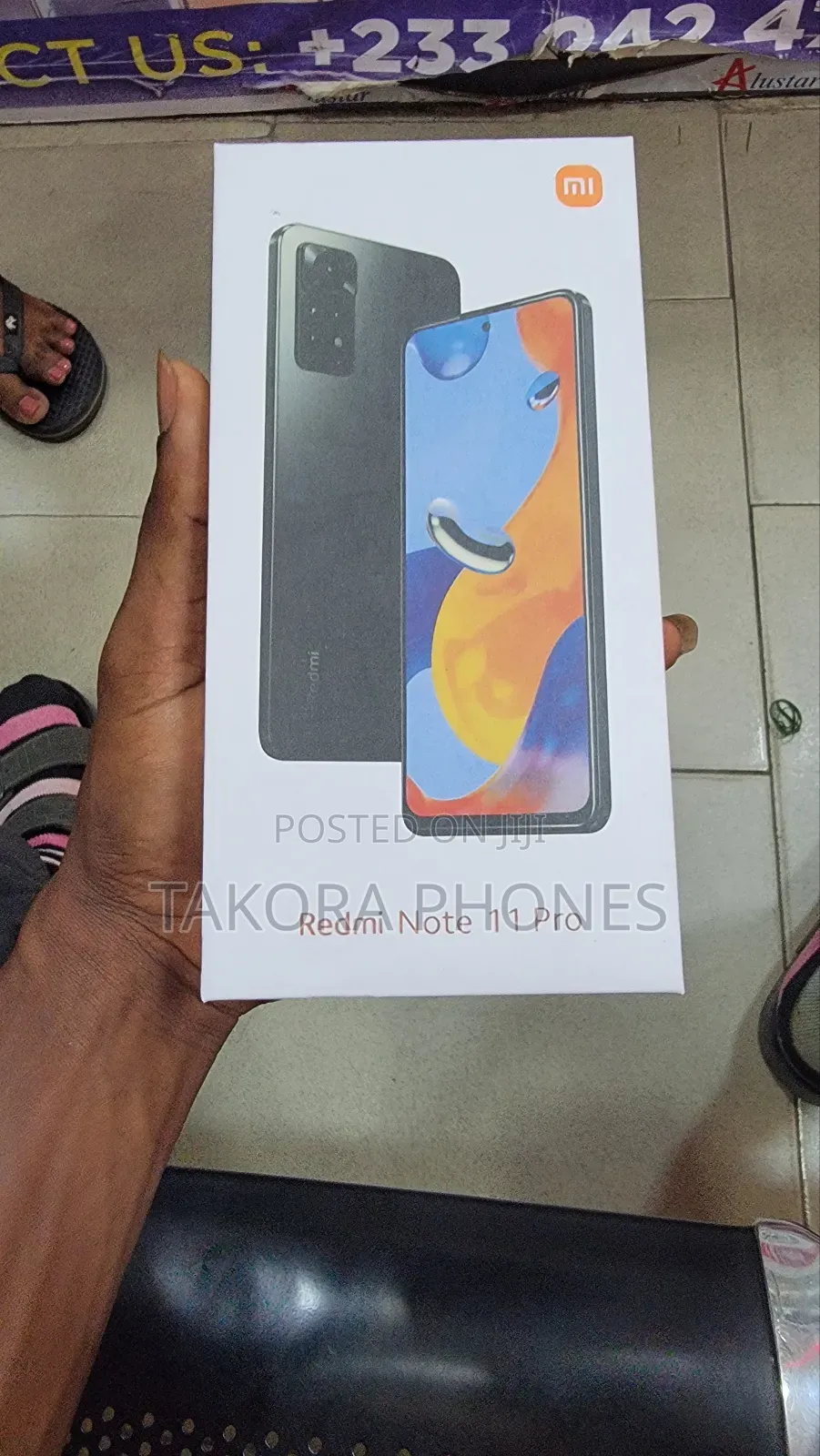 New Xiaomi Redmi Note 11 Pro 128 GB Black