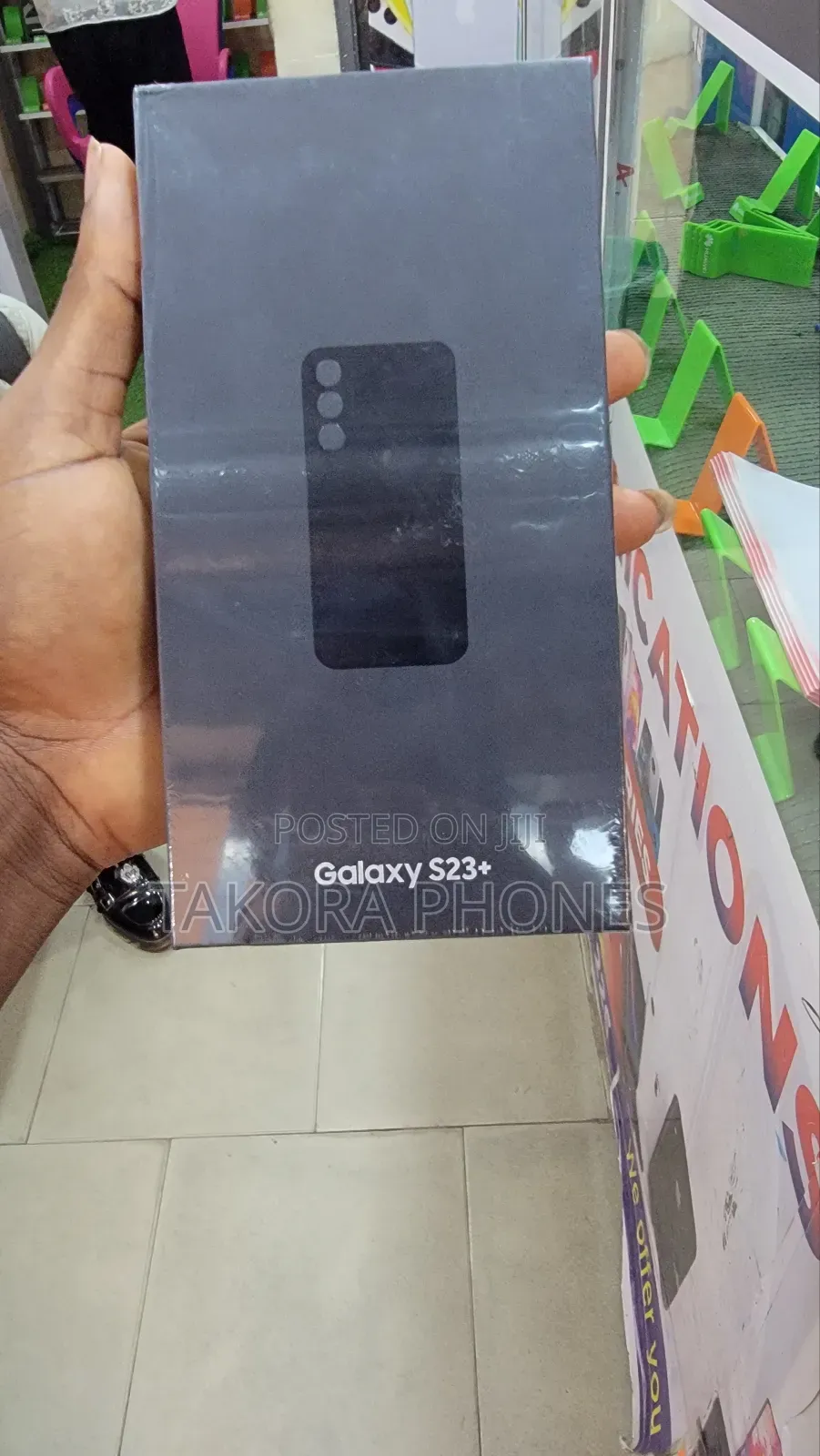 New Samsung Galaxy S23+ 256 GB Black