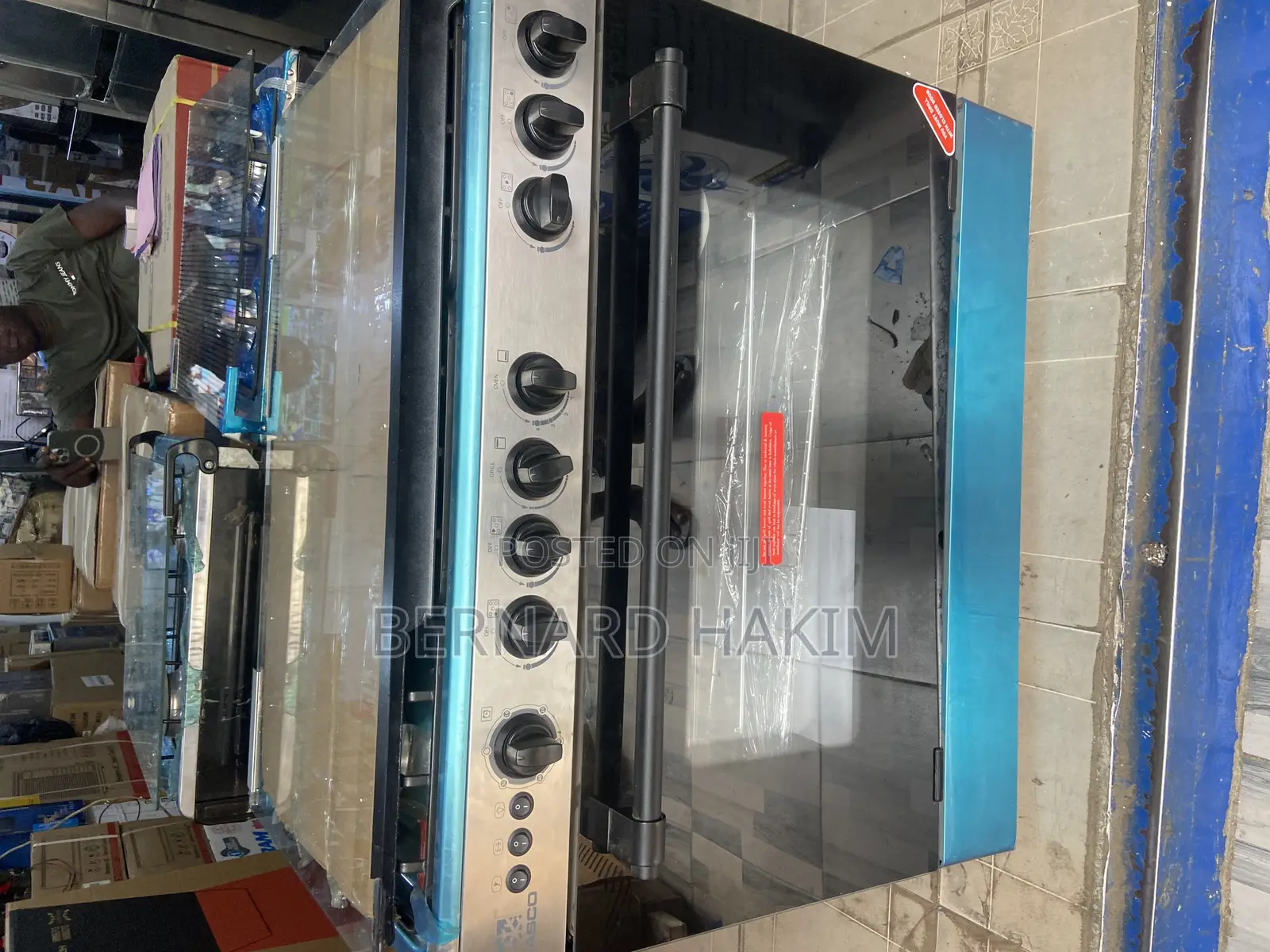 Nasco 5 Burner Gas Cooker