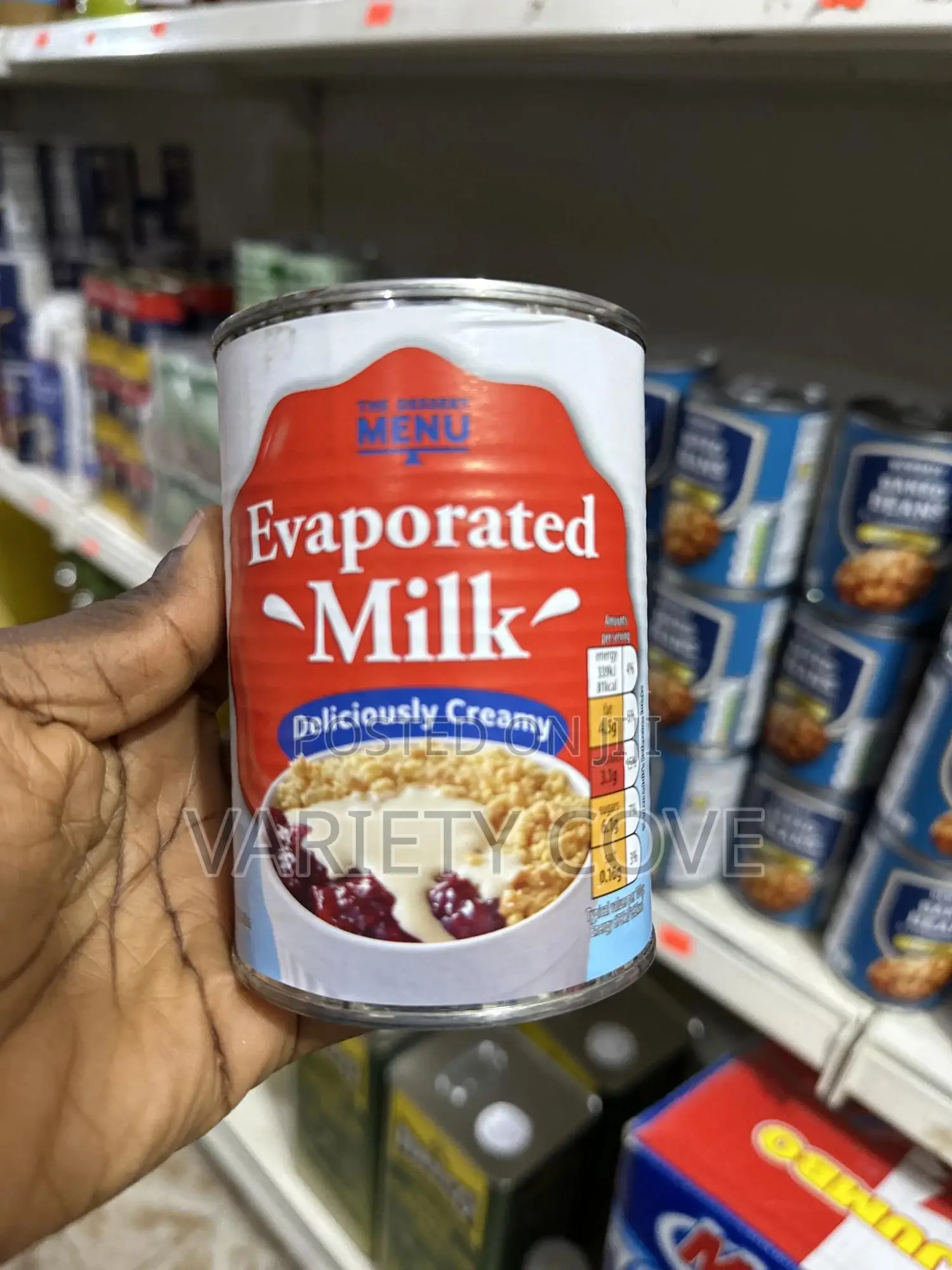 Evaporated Milk From UK