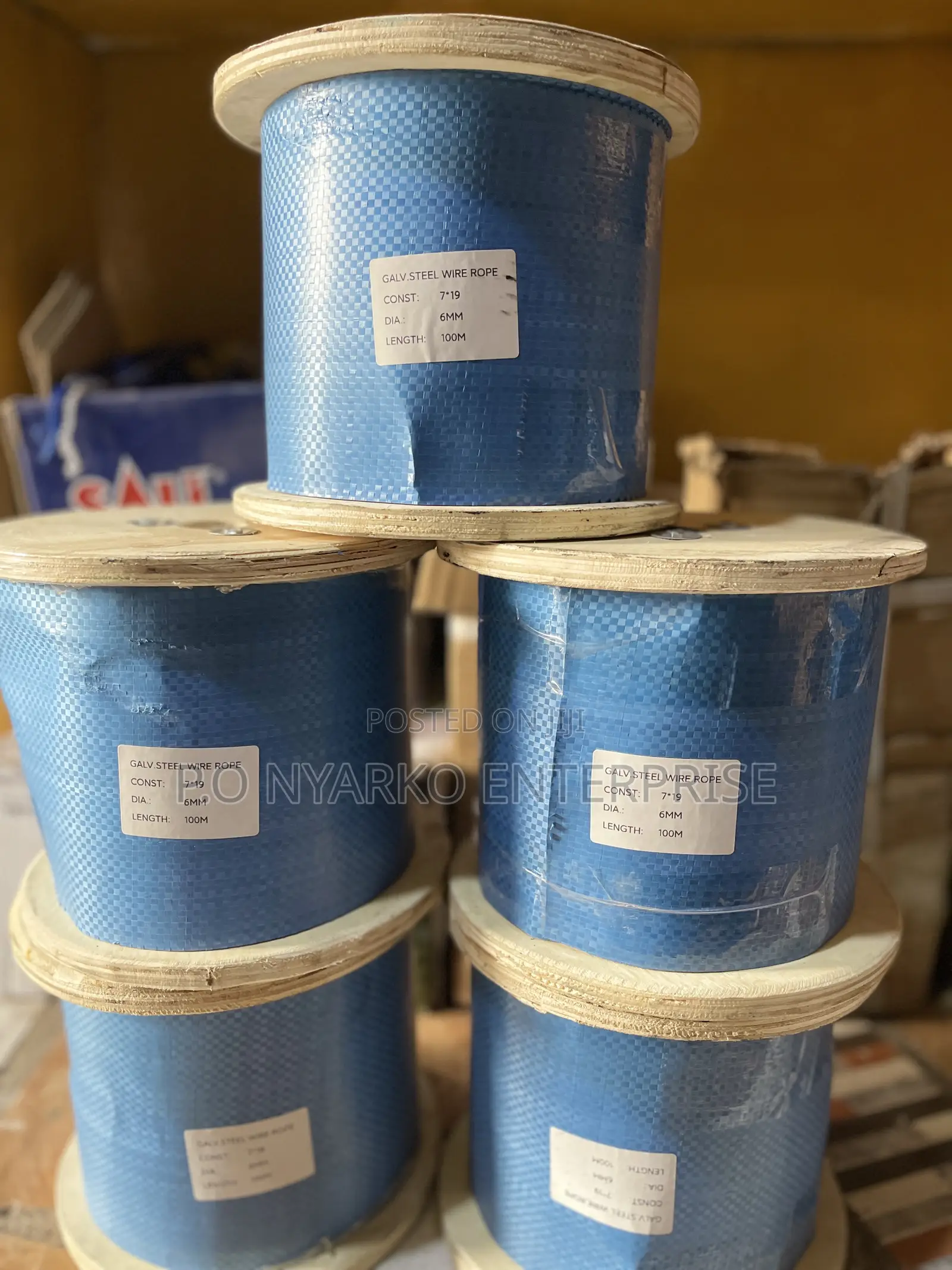6mm Galvanized Steel Wire Rope