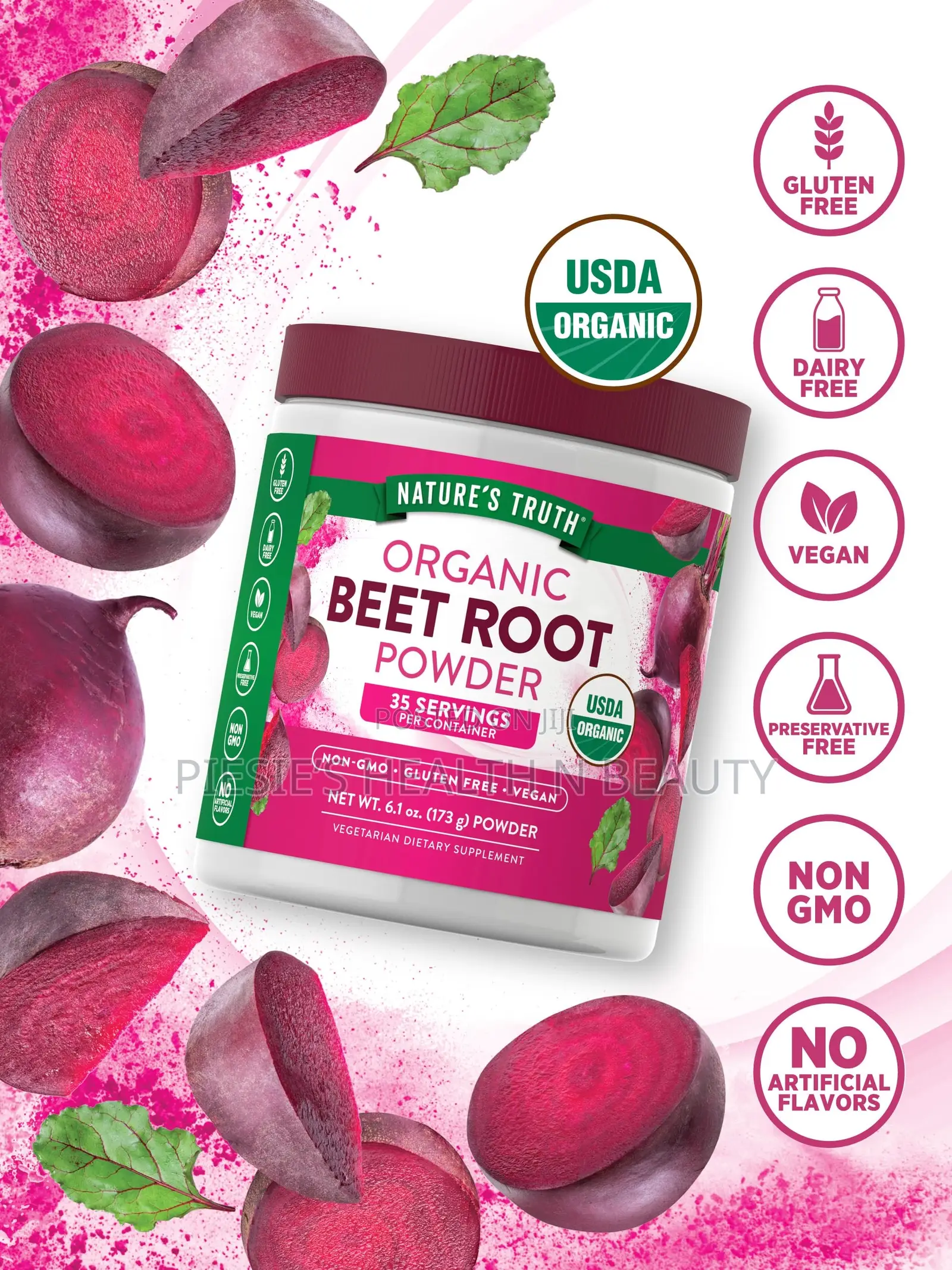 Nature’S Truth Organic Beet Rooot Powder