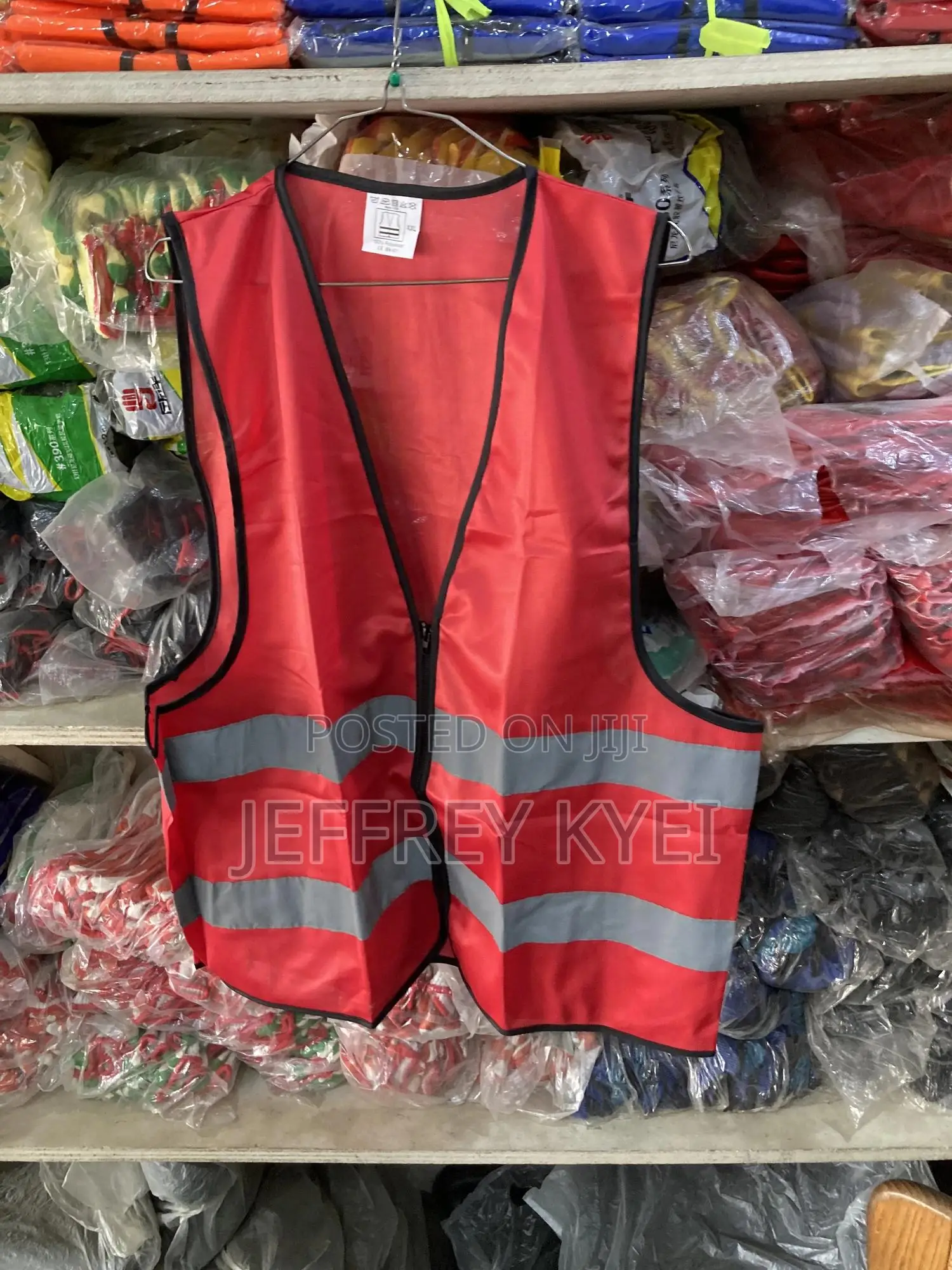 Reflective Red Vest