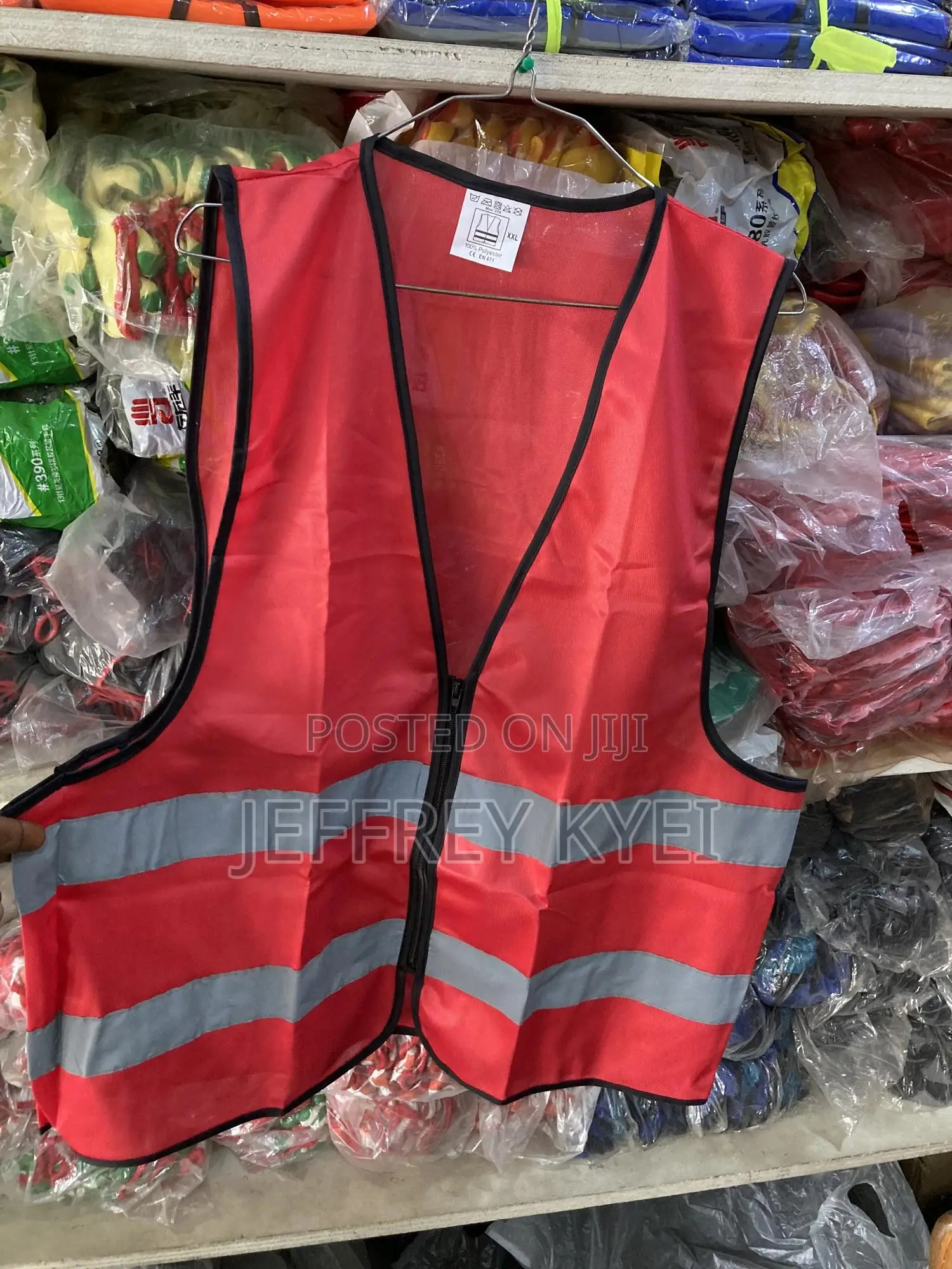 Reflective Red Vest