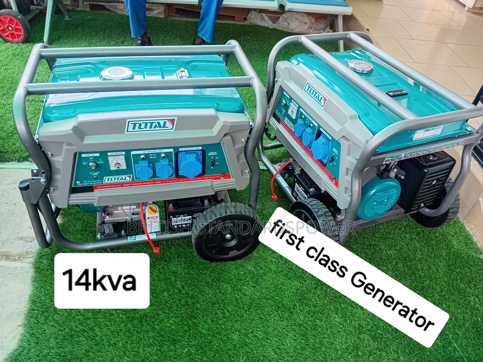 High Rated Total 14kva Petrol Generator Key Start