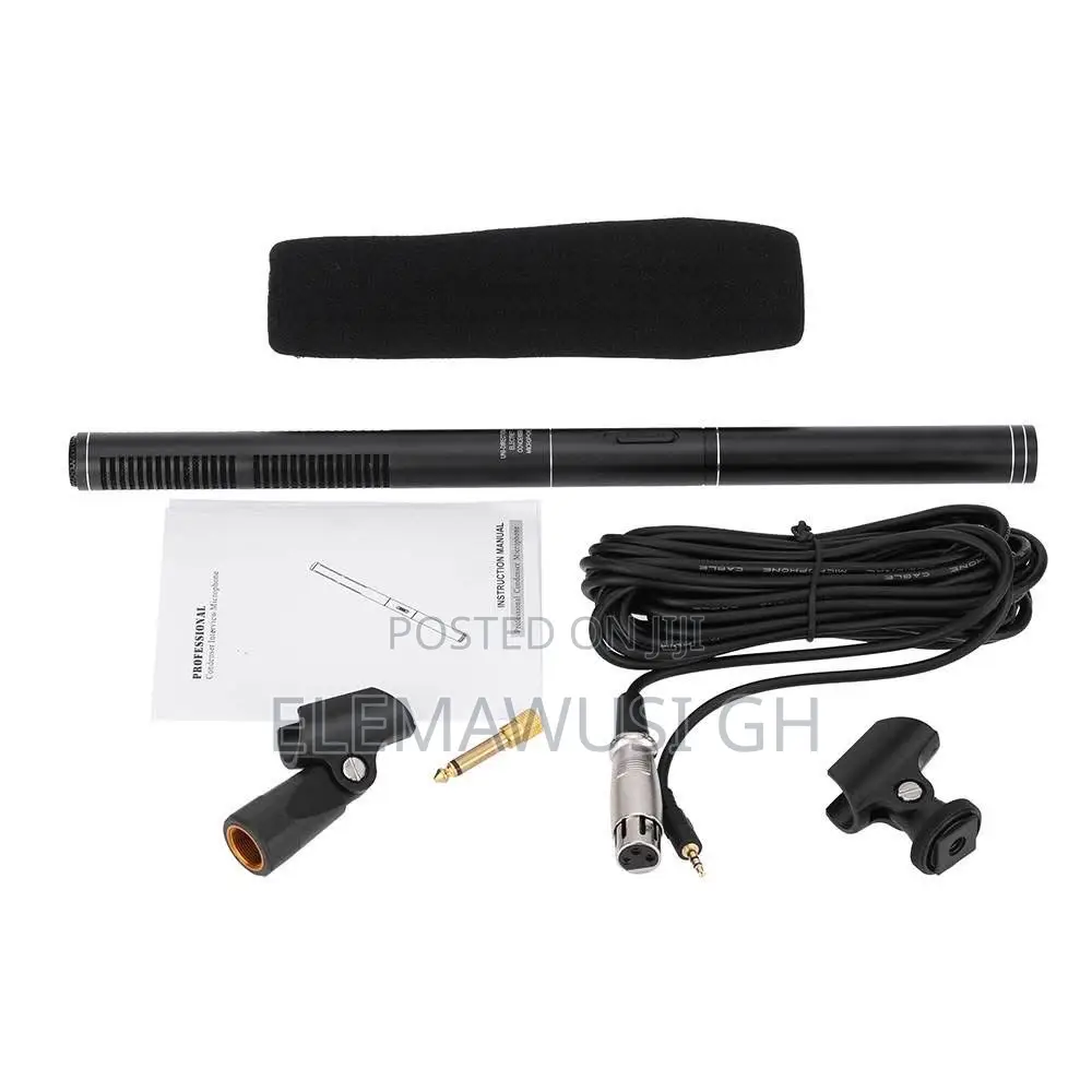 Boom Mic Super Uni- Directional Condenser Mic
