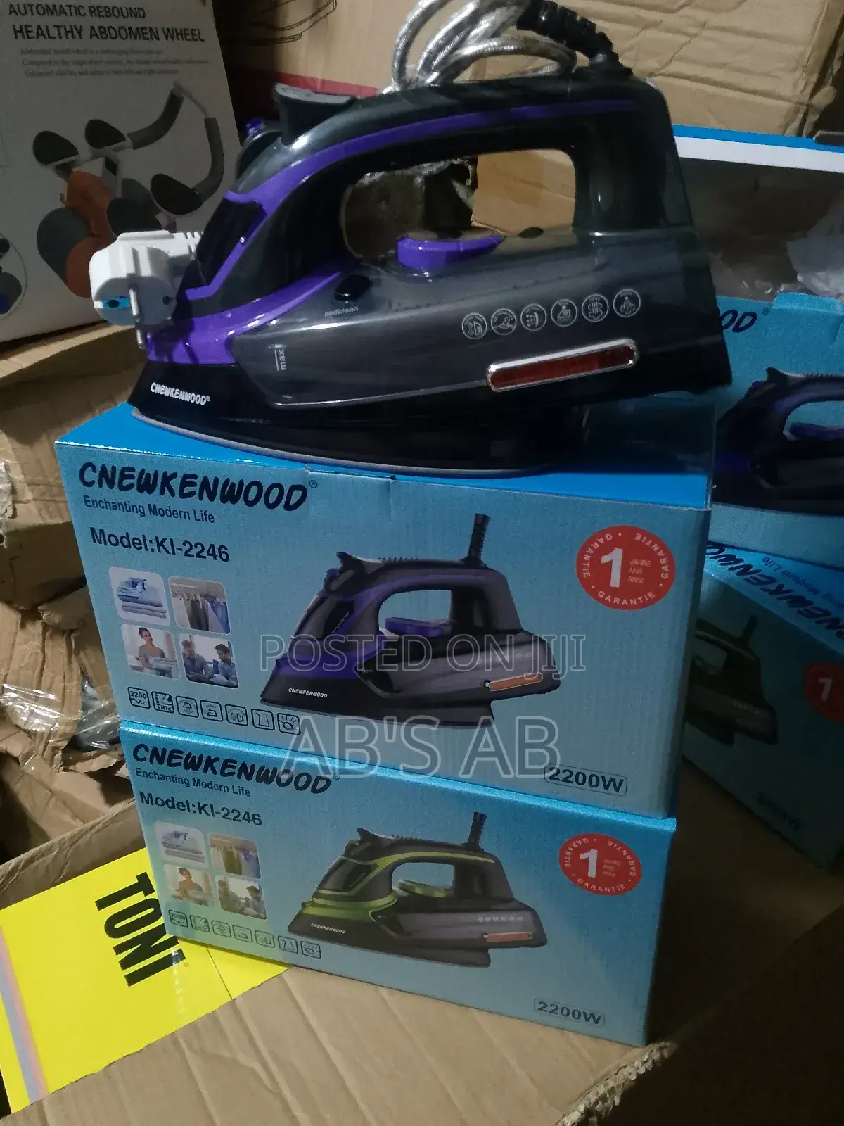 Knew Kenwood Iron.