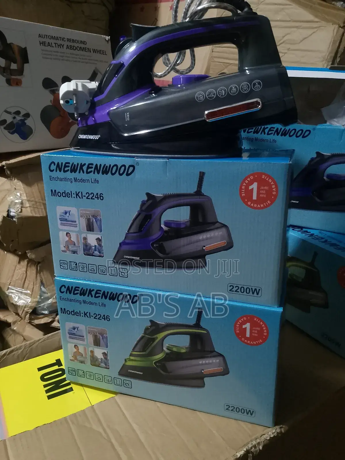 Knew Kenwood Iron.