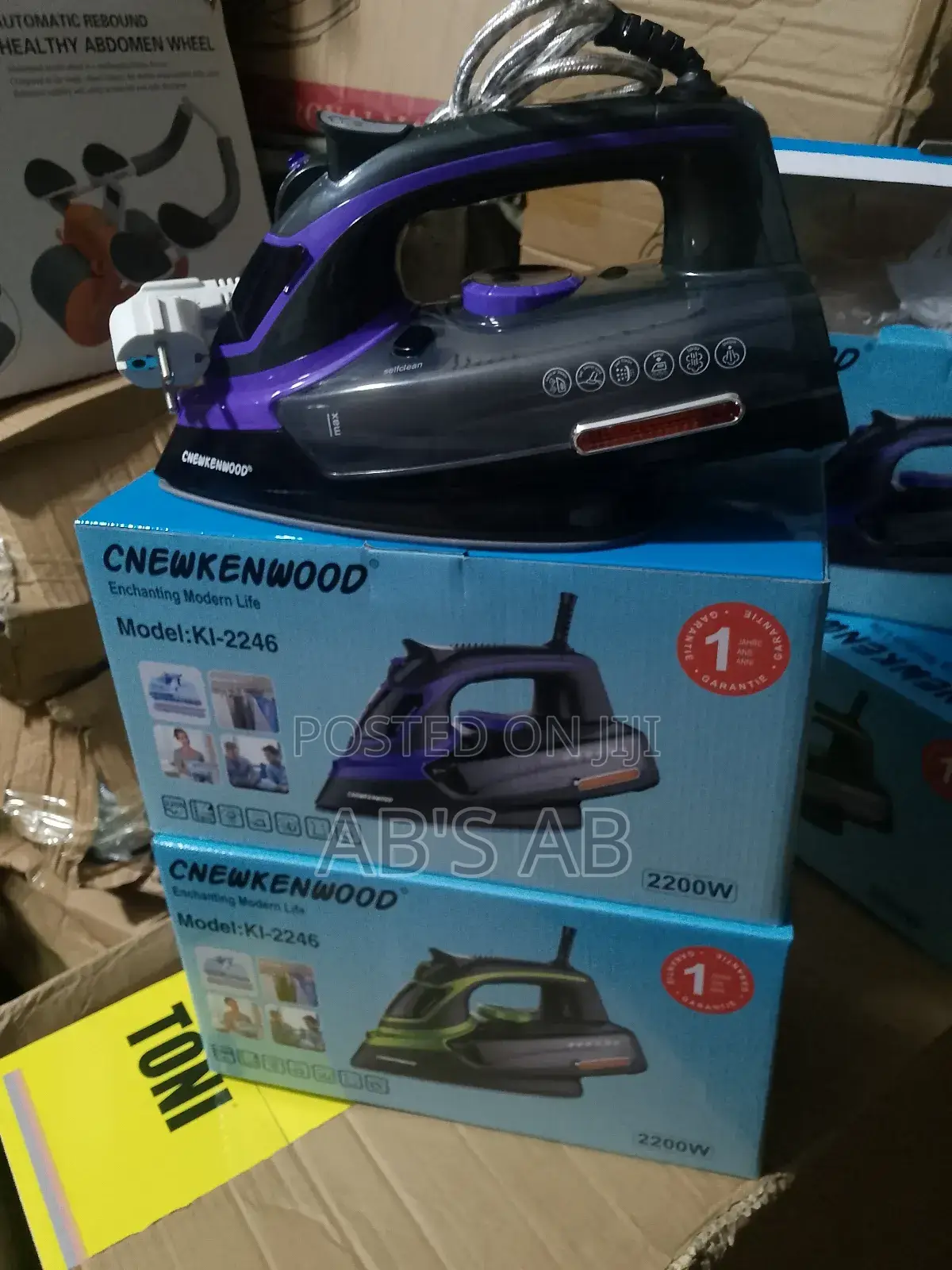 Knew Kenwood Iron.