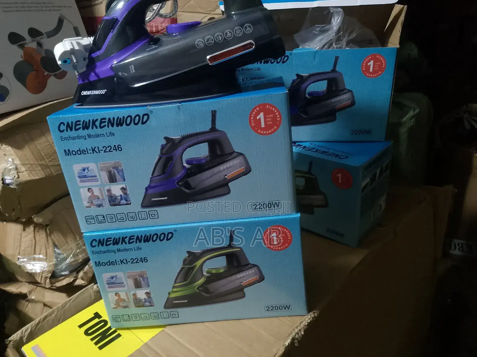 Knew Kenwood Iron.