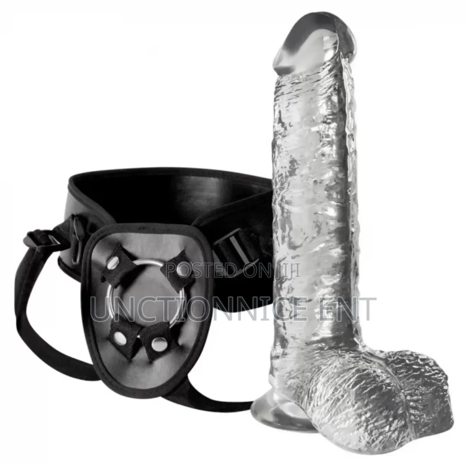 Crystal Dildo With Strap